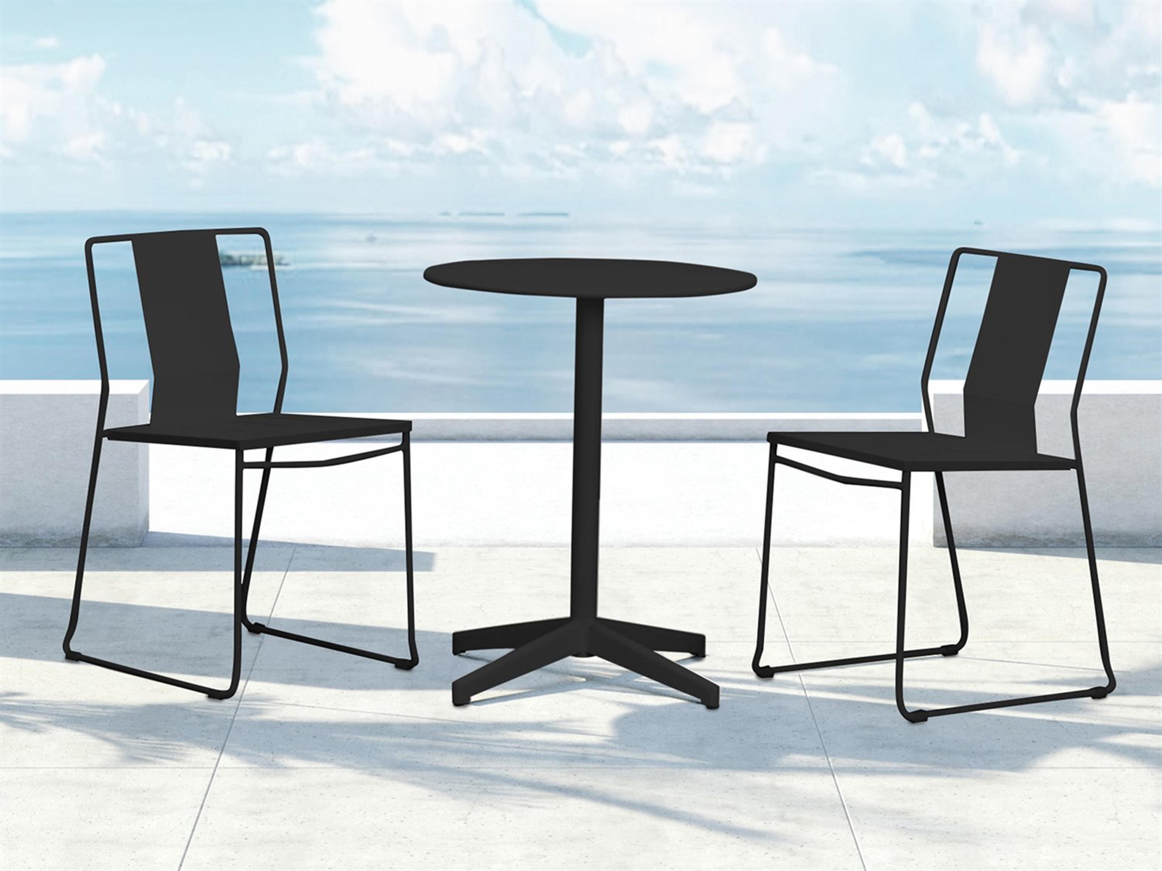 Harmonia Living Frank Steel 3 Piece Patio Dining Set