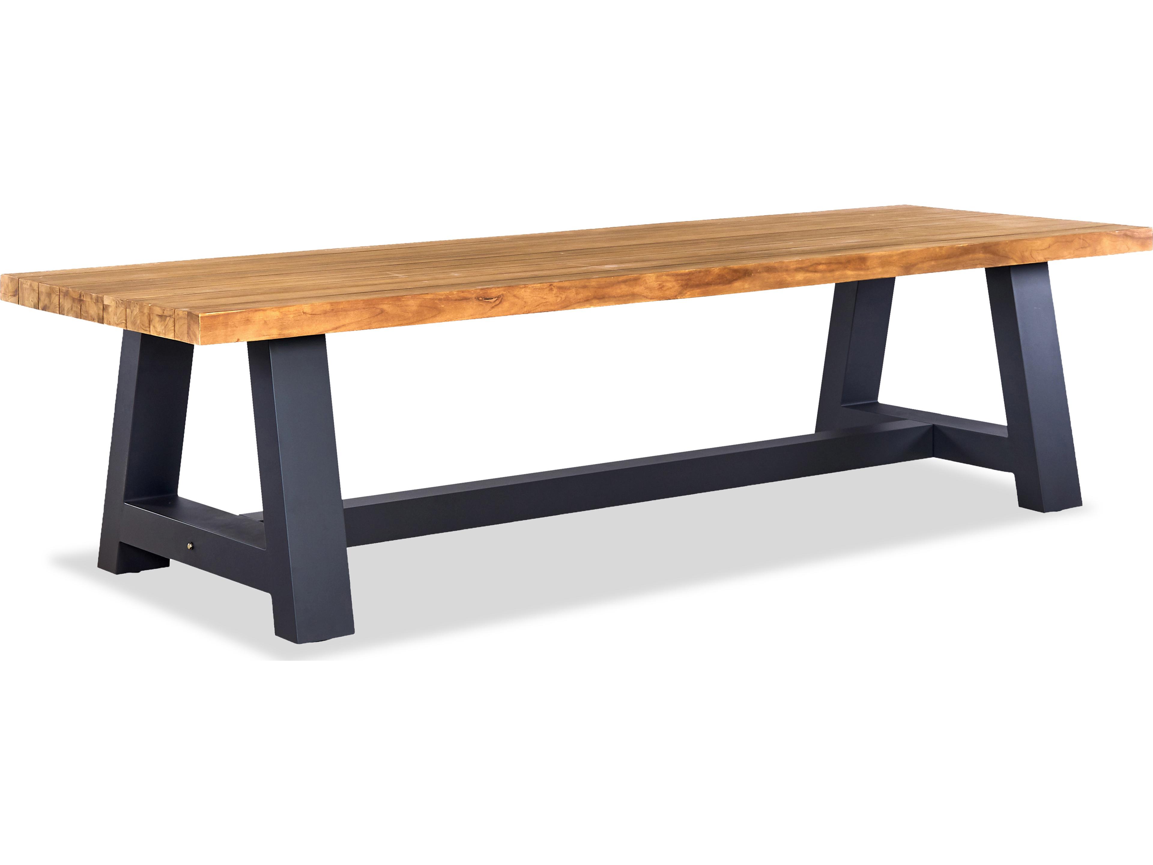 Harmonia Living Mill Reclaimed Teak Rectangular Dining table