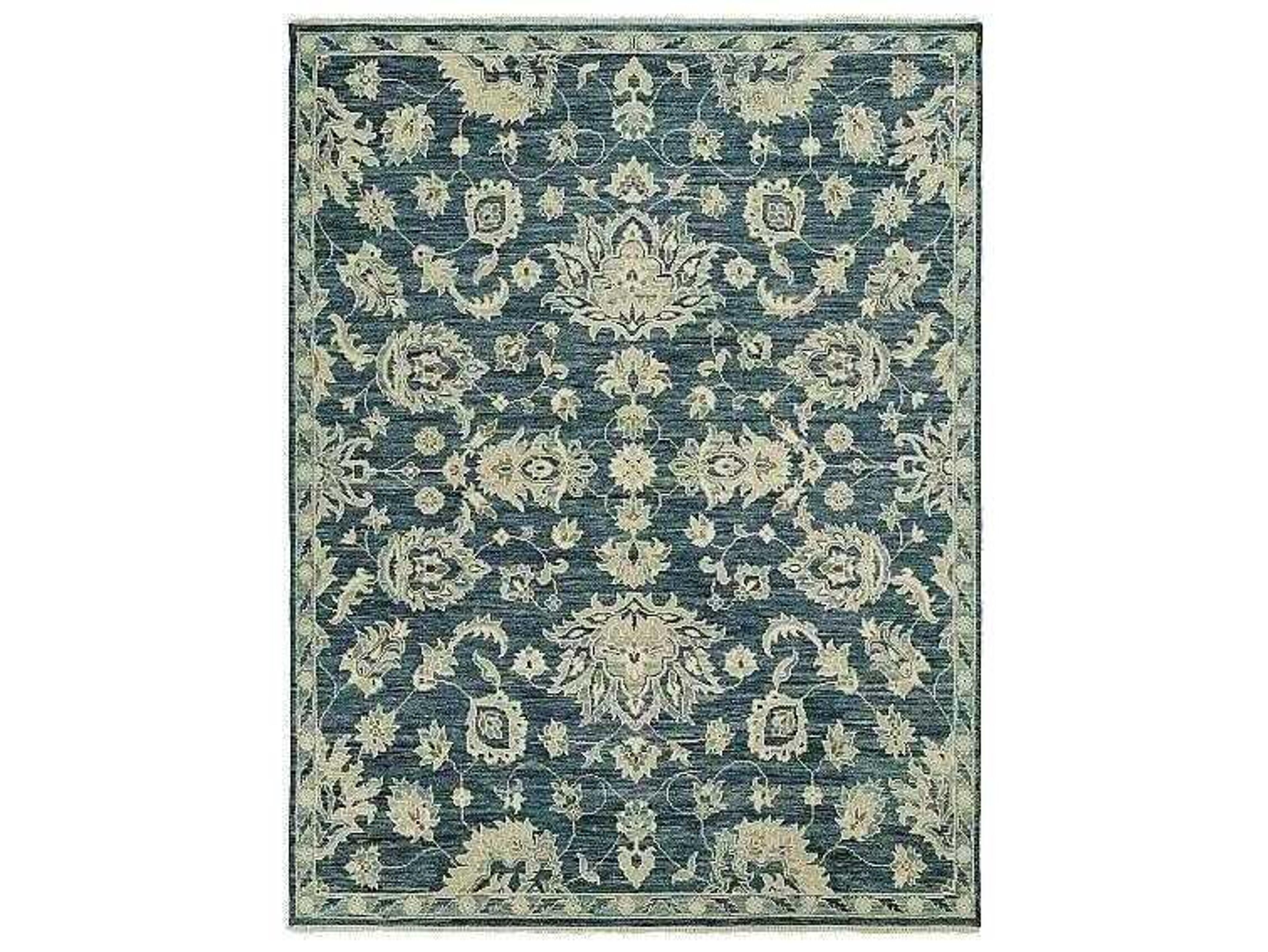 Harounian Rugs Aria  Dark Blue Area Rug