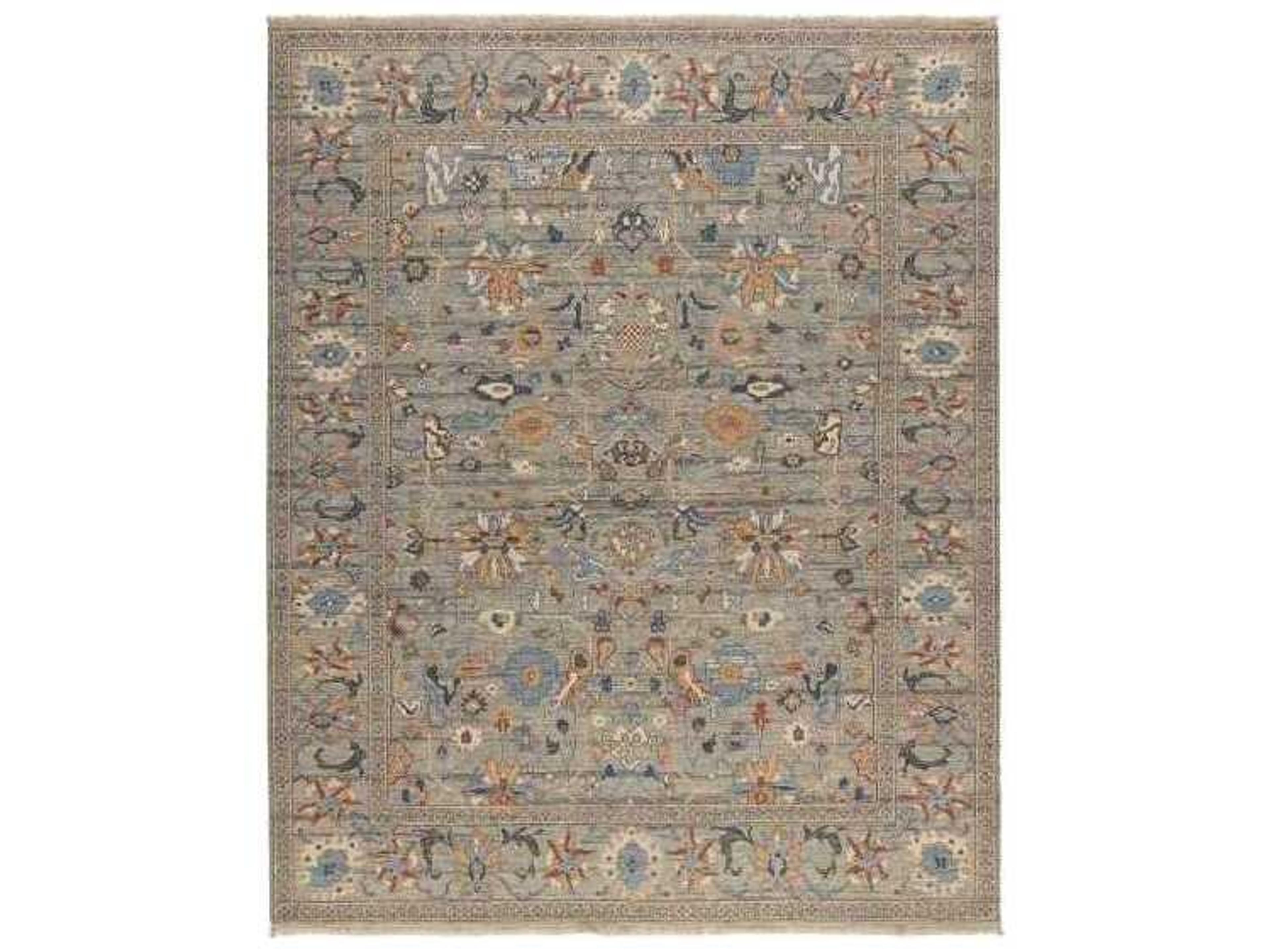 Harounian Rugs  Stony Blue Area Rug