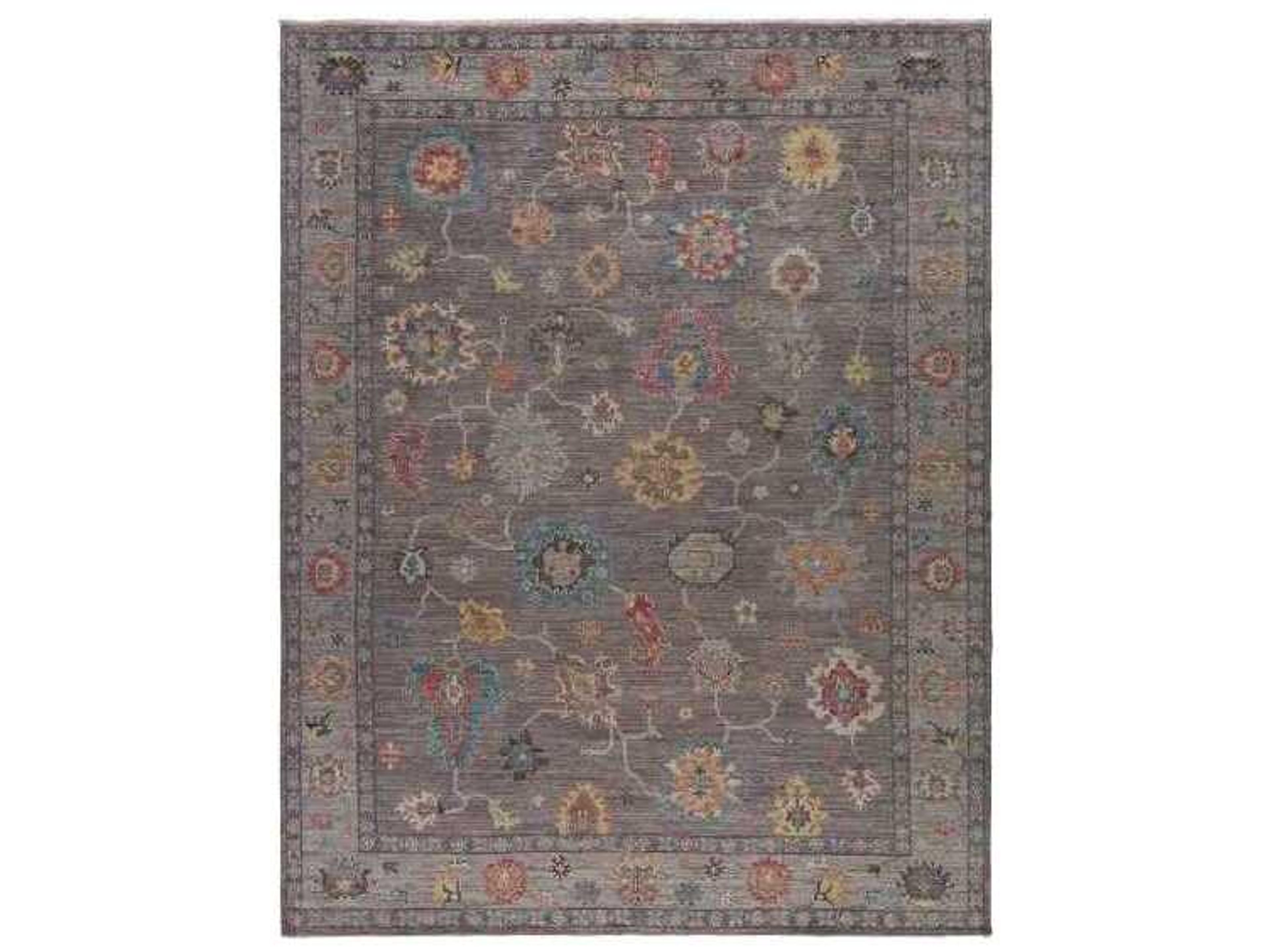 Harounian Rugs Majestic Oushak Bordered Area Rug