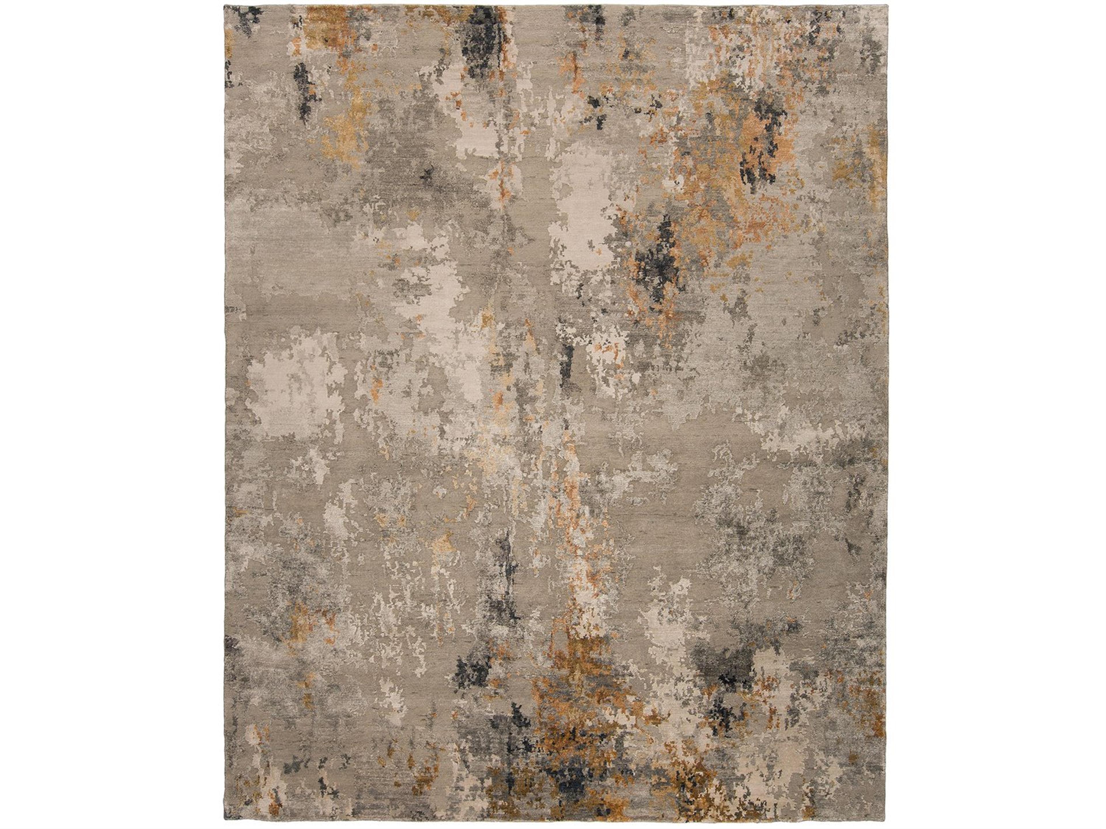 Harounian Rugs Rosewood Grey - Rust Area Rug