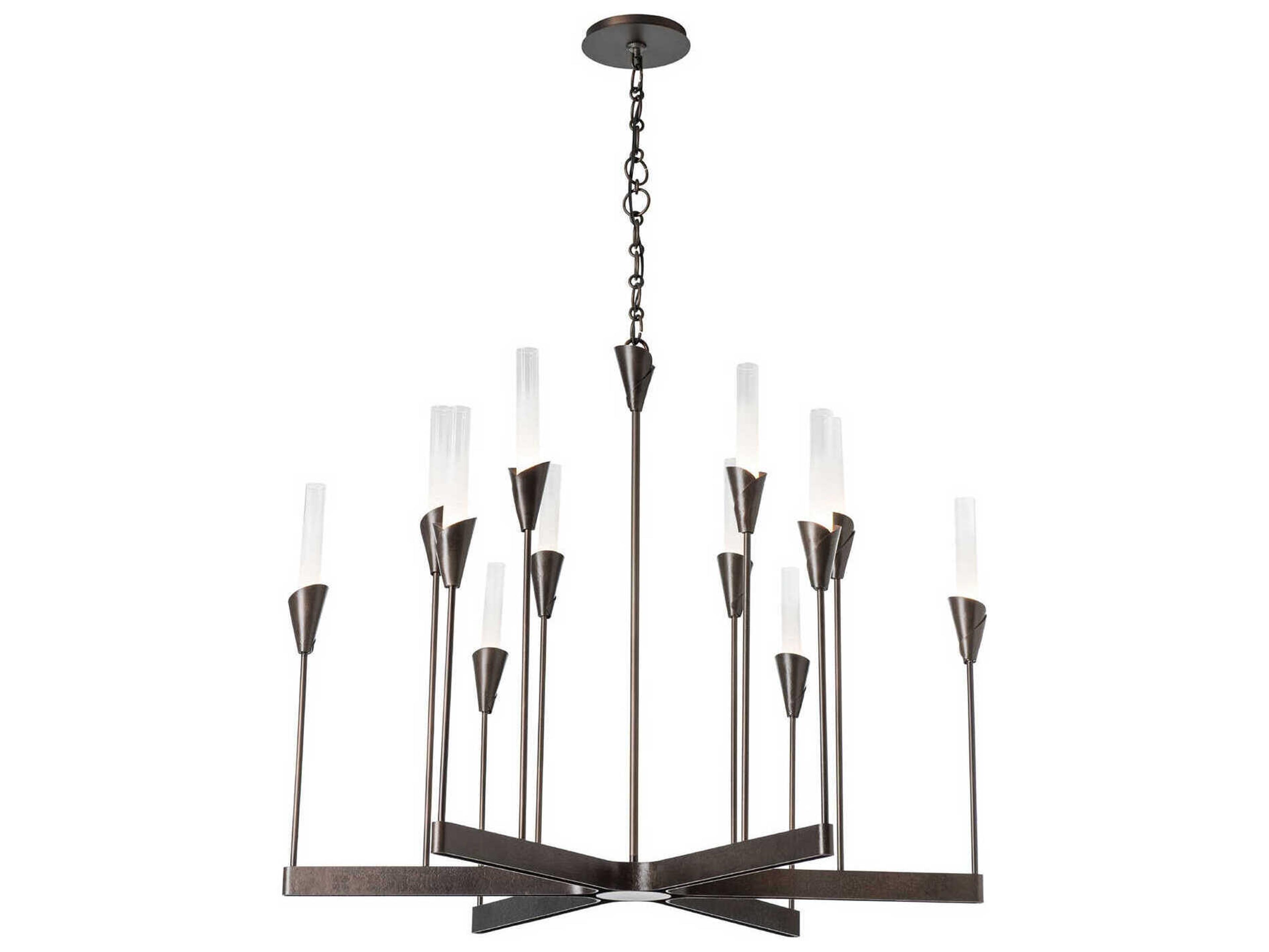 Hubbardton Forge Lilium 12-Light Chandelier