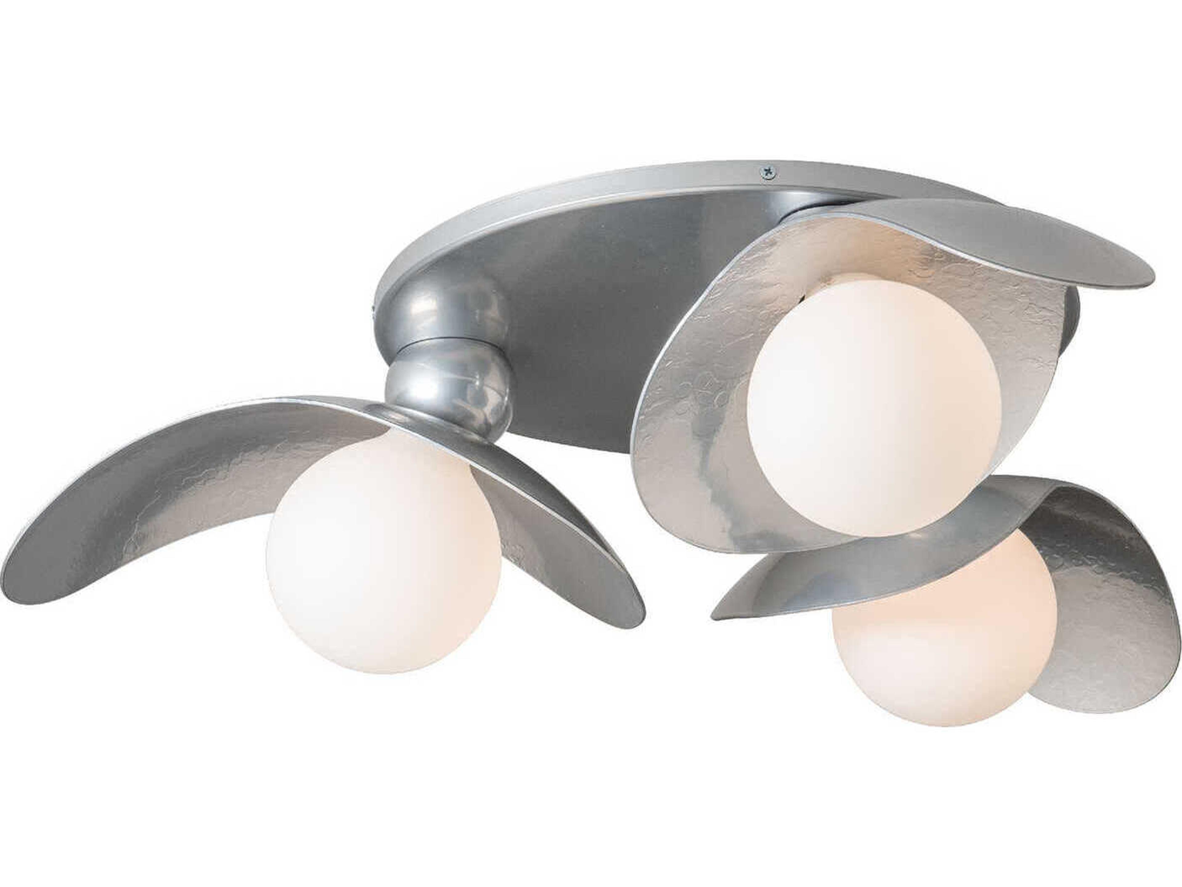 Hubbardton Forge Yoki 3-Light Semi Flush Mount