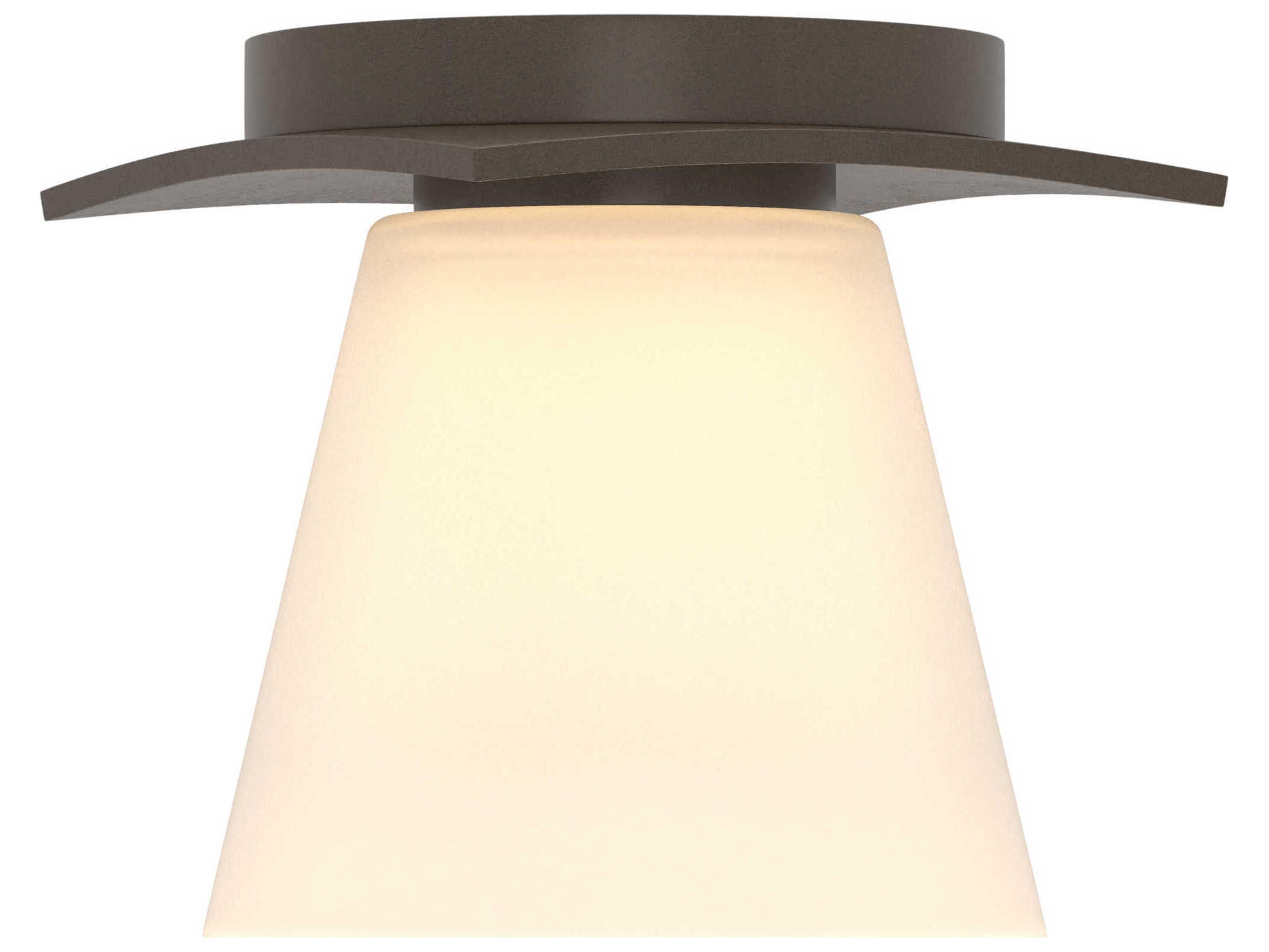 Hubbardton Forge Wren 1-Light Glass Flush Mount