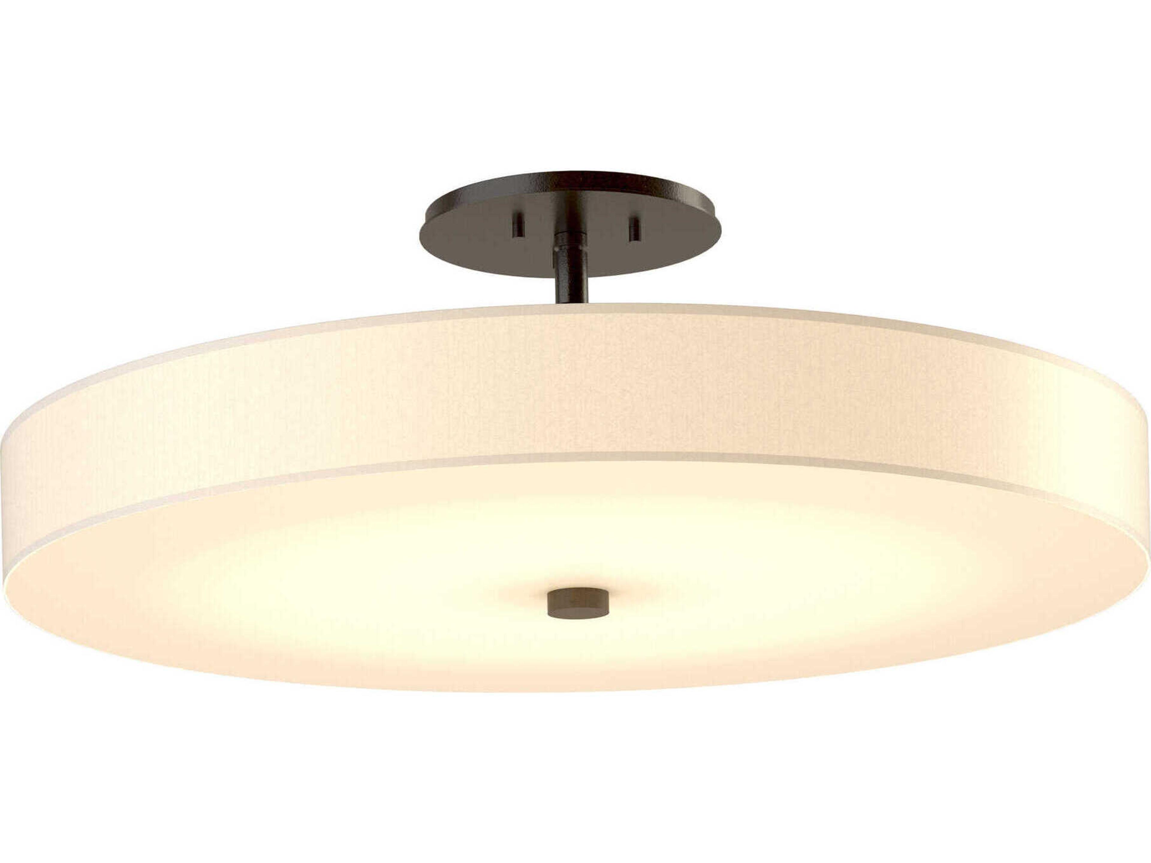 Hubbardton Forge Disq LED Round Semi Flush Mount