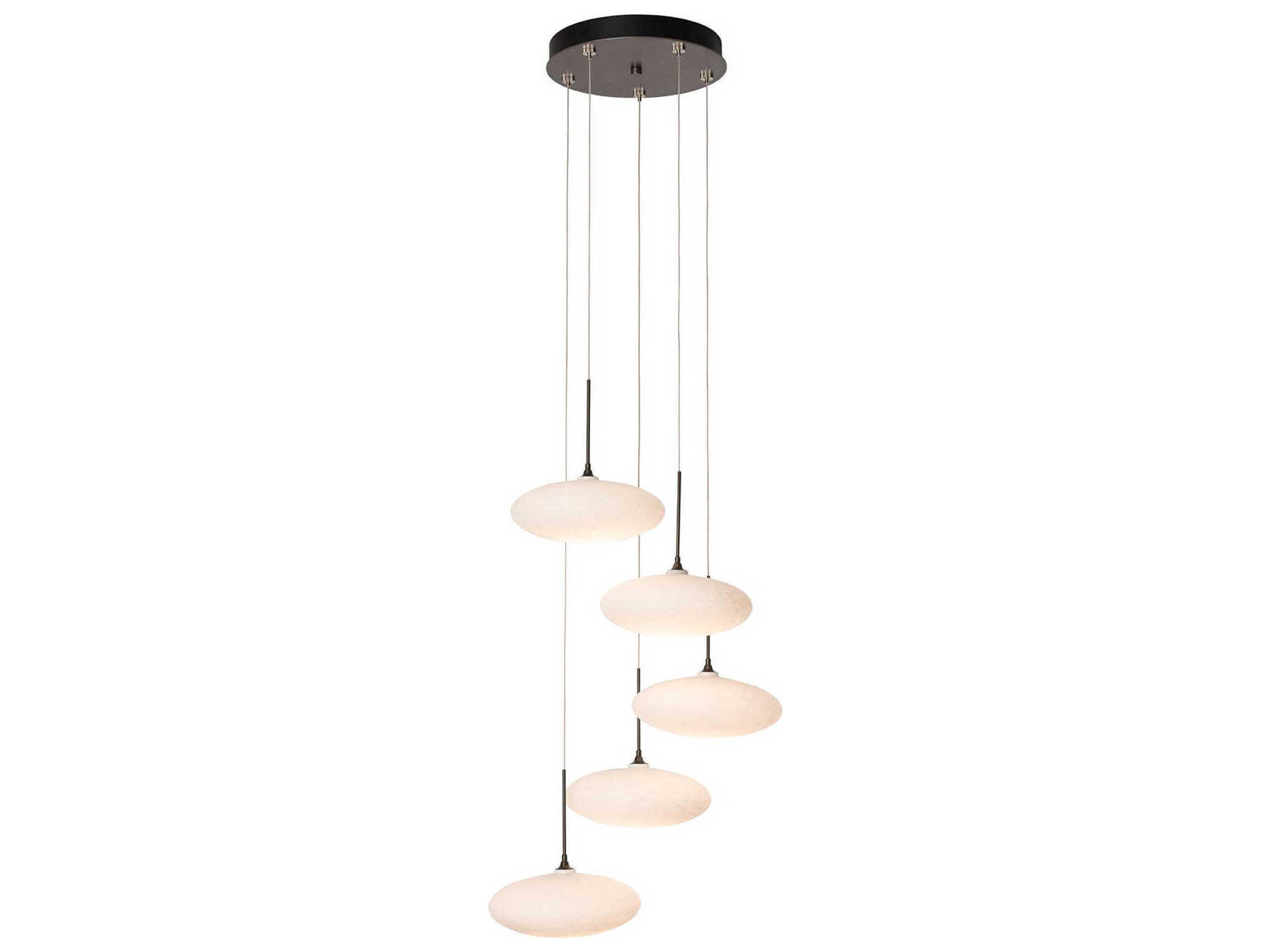 Hubbardton Forge Clouds 5-Light Pendant