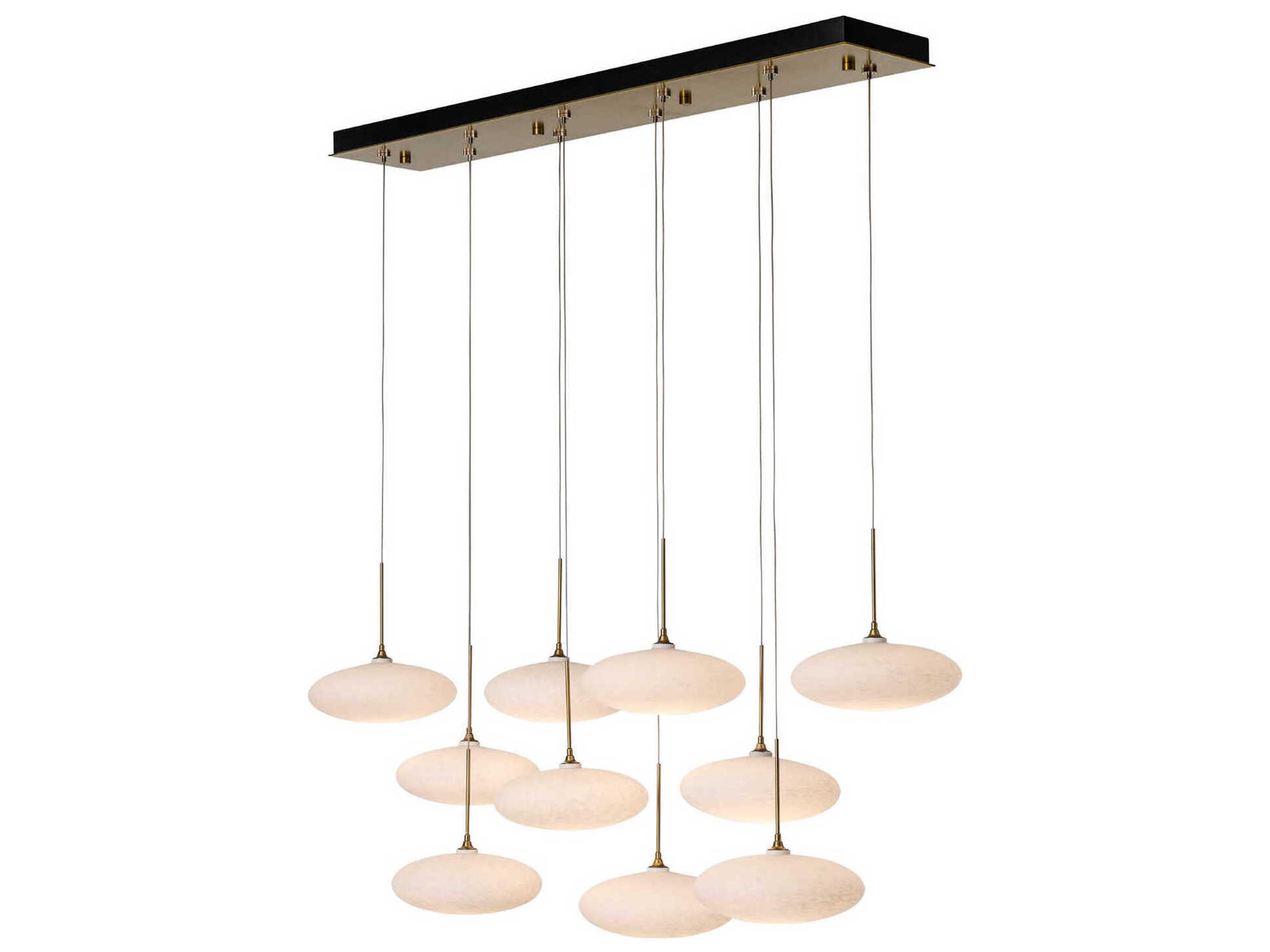Hubbardton Forge Clouds 10-Light Island Pendant