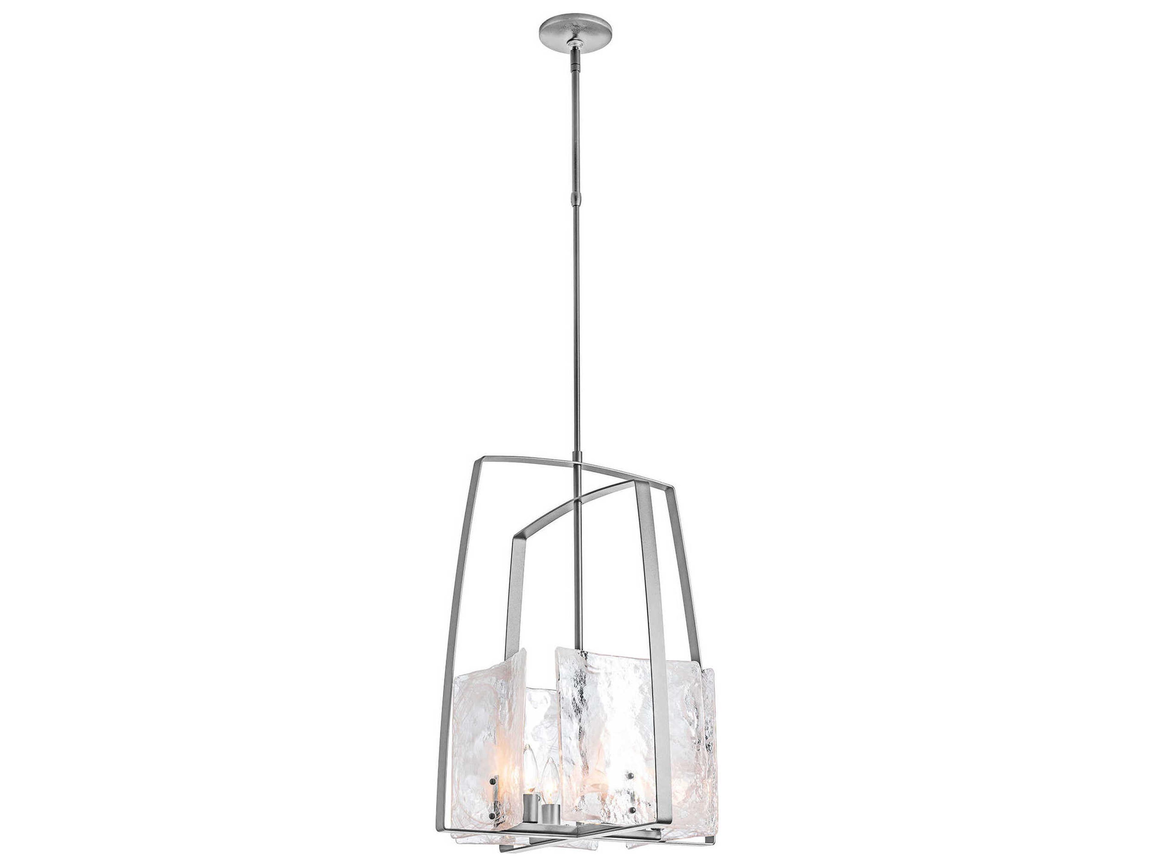 Hubbardton Forge Arc 4-Light Glass Geometric Pendant