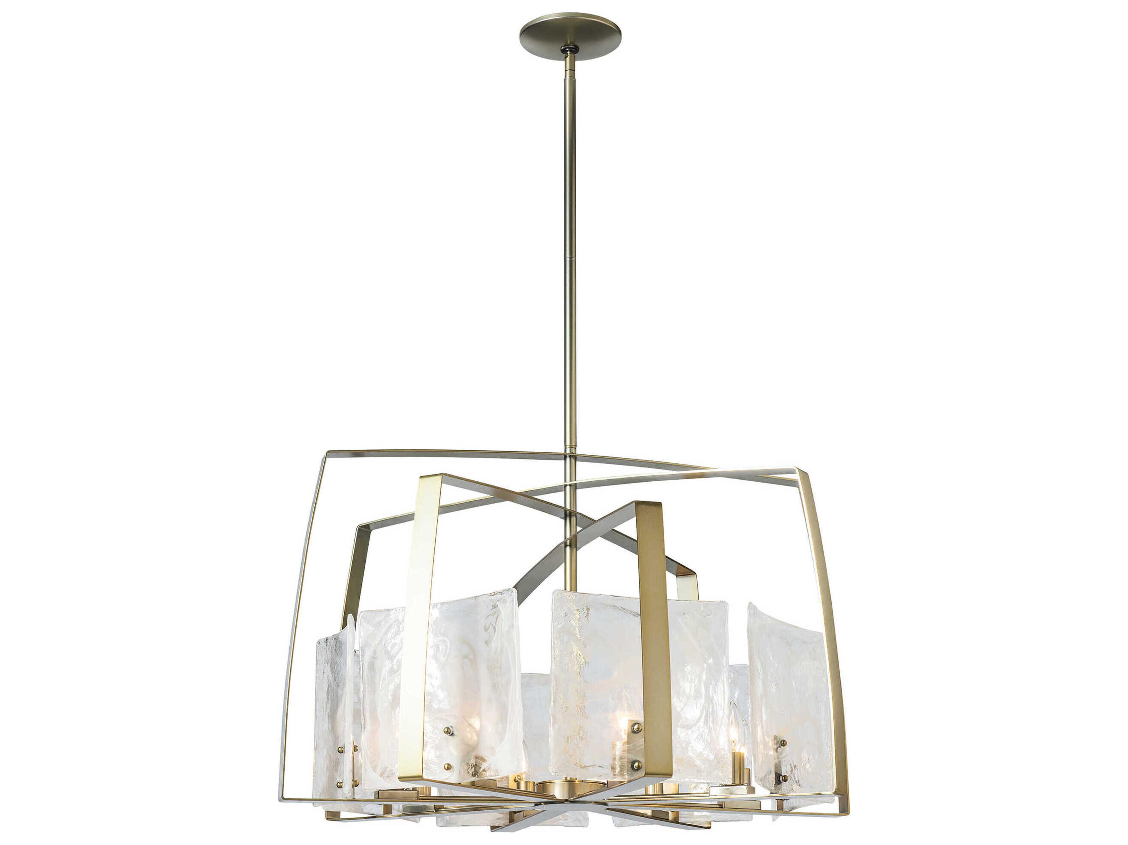 Hubbardton Forge Arc 8-Light Glass Pendant
