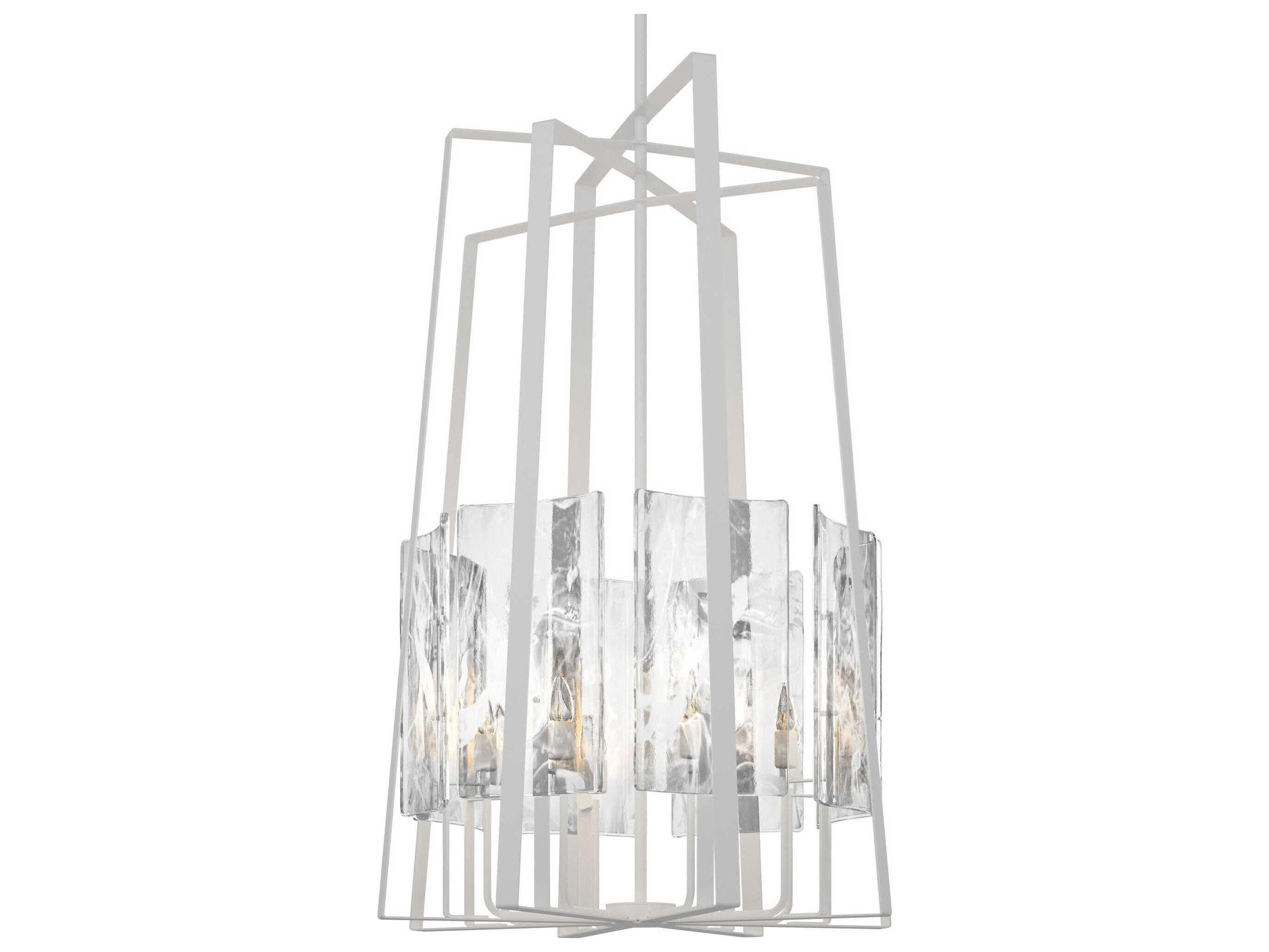 Hubbardton Forge Arc 8-Light Glass Geometric Pendant