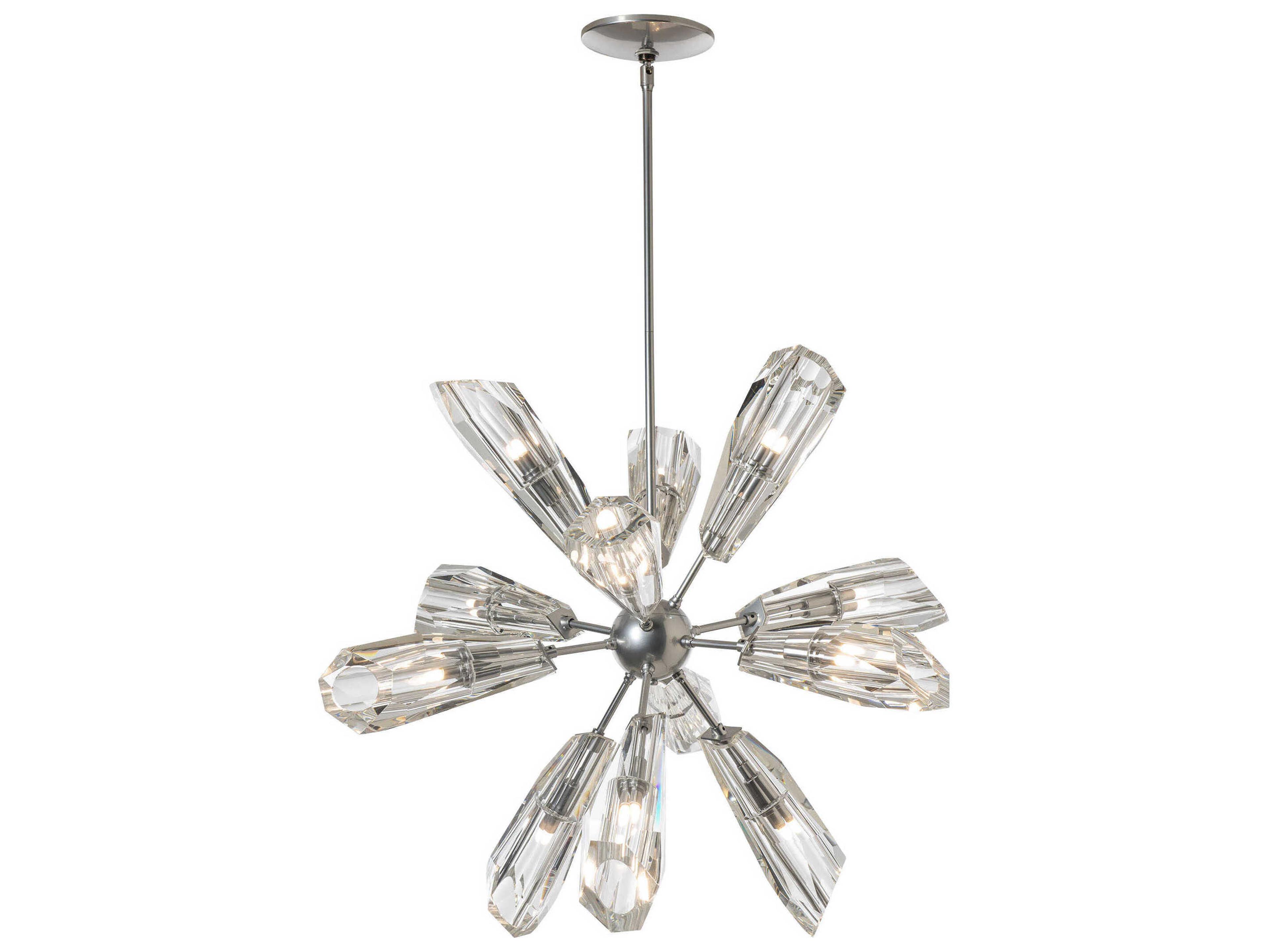 Hubbardton Forge Luma 12-Light Crystal LED Pendant