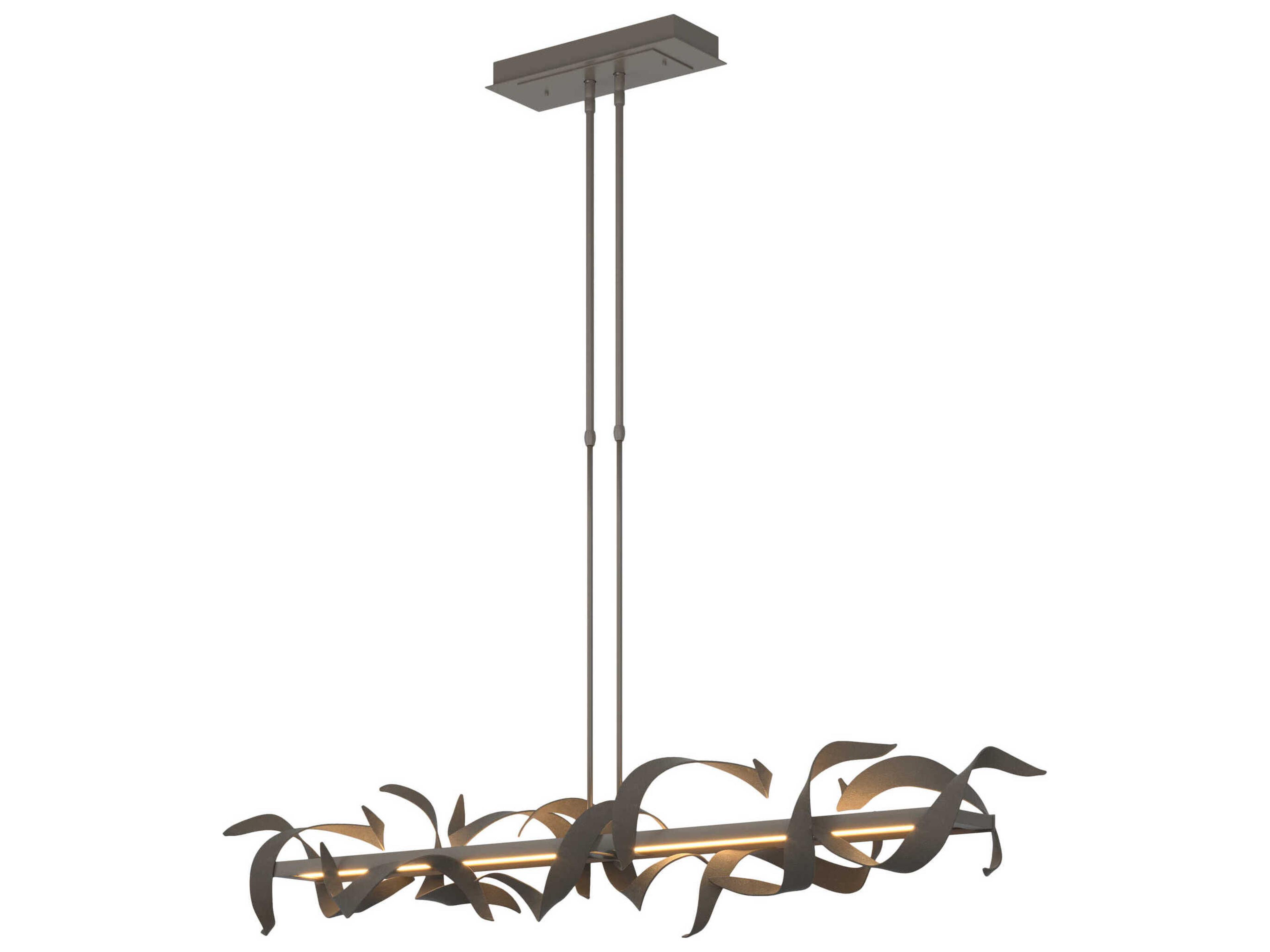Hubbardton Forge Folio 1-Light LED Linear Island Pendant