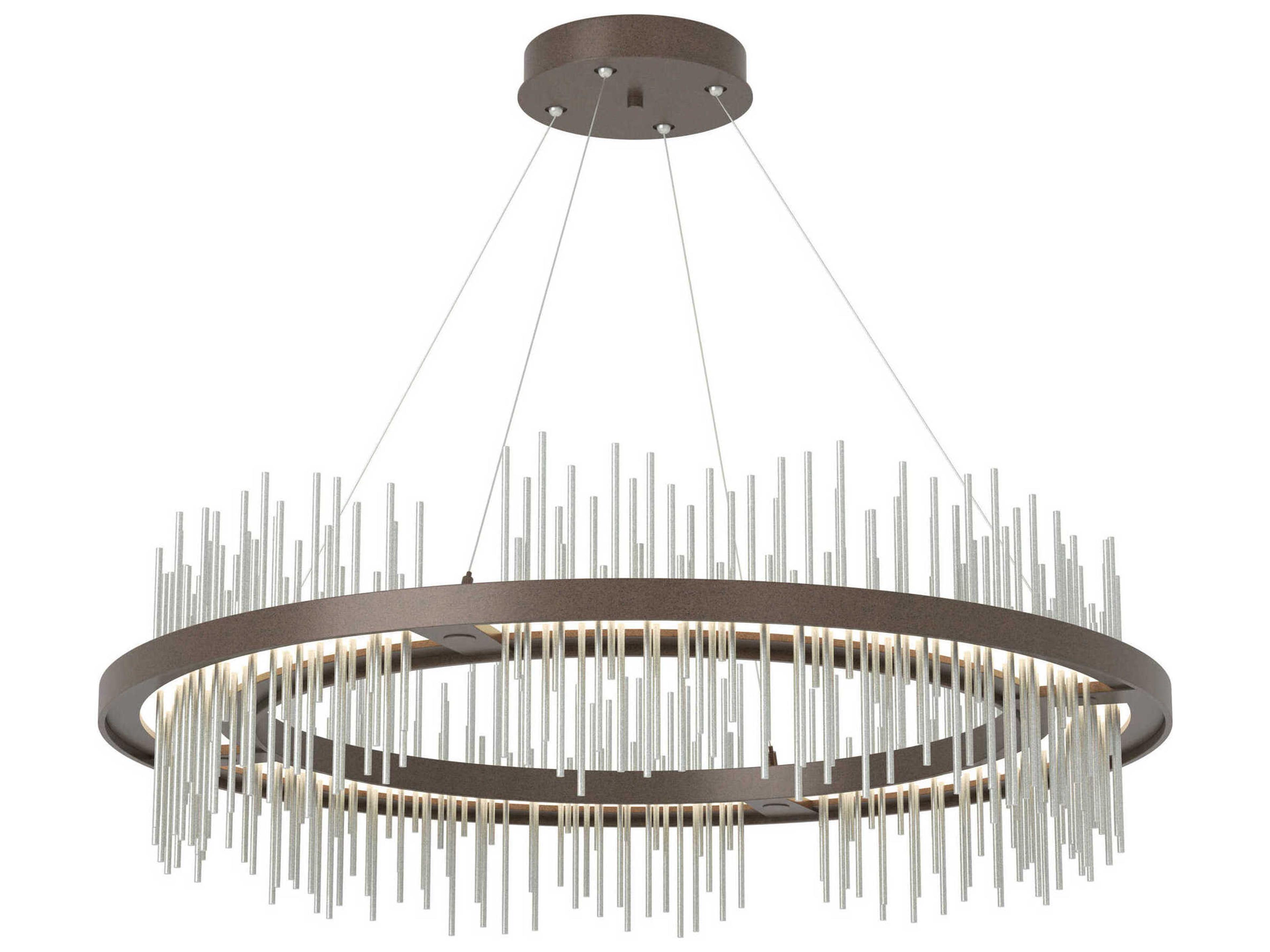 Hubbardton Forge Gossamer 1-Light LED Round Pendant