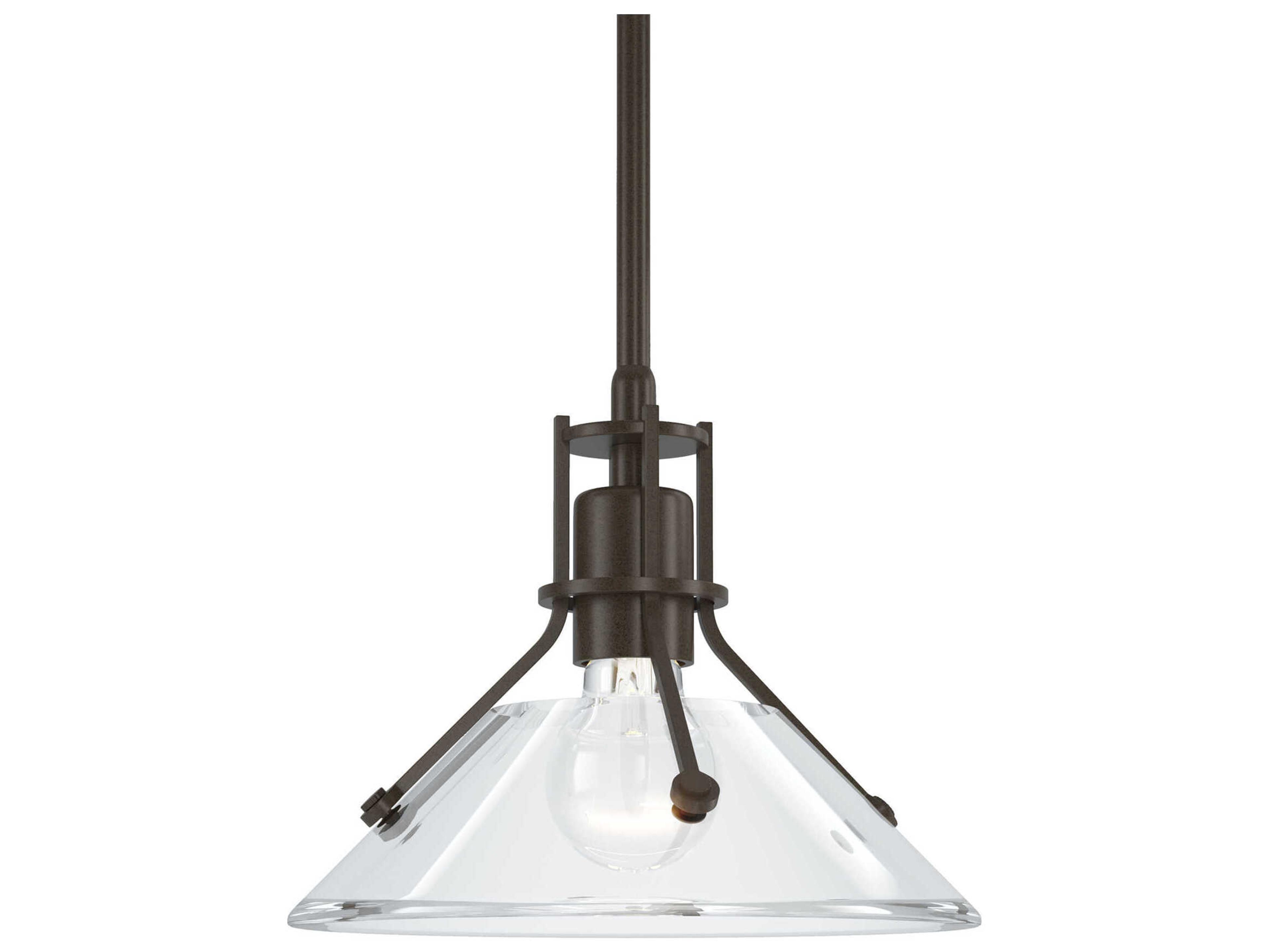 Hubbardton Forge Henry 1-Light Glass Mini Pendant