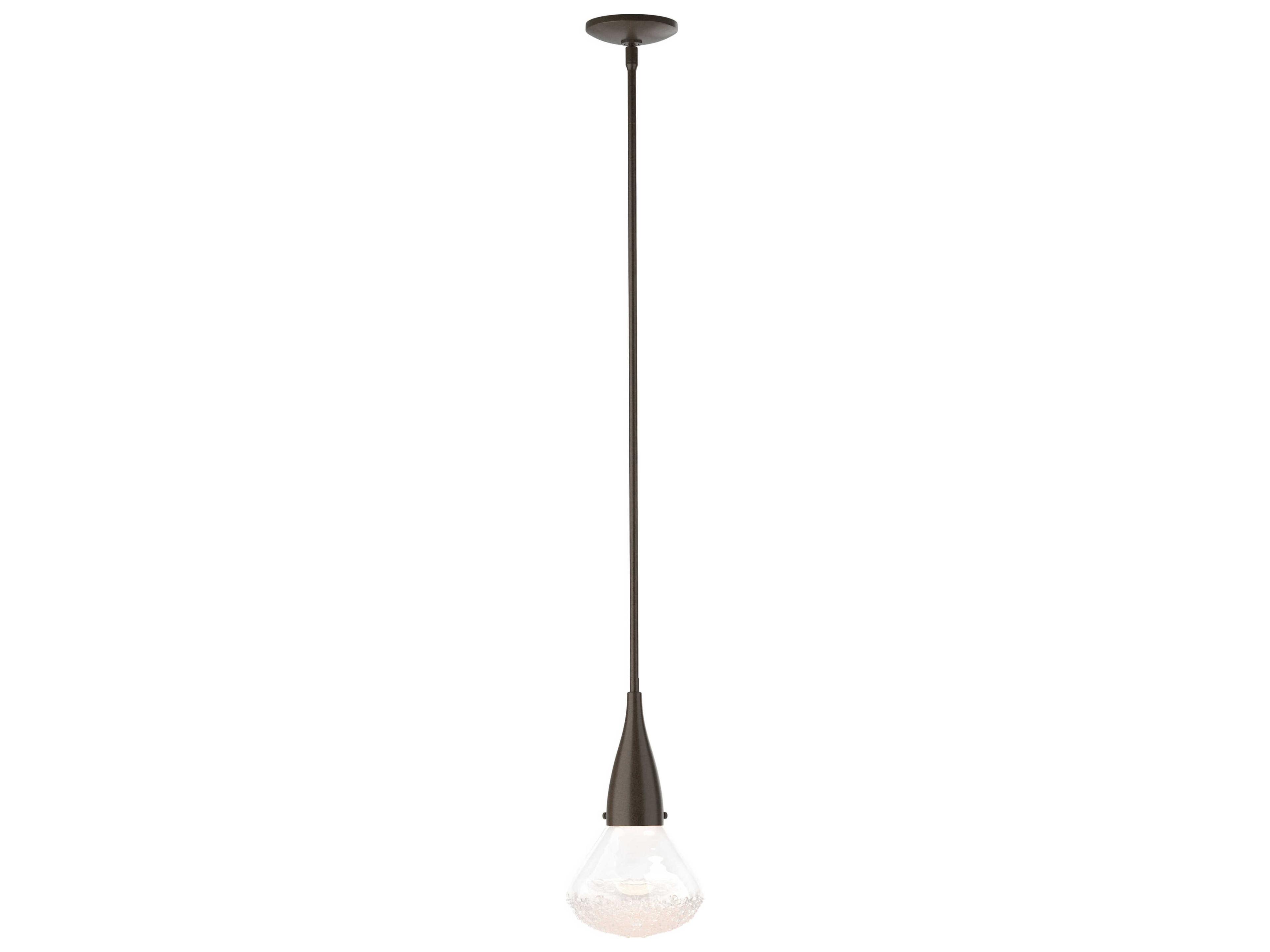 Hubbardton Forge Fritz 1-Light Glass Mini Pendant