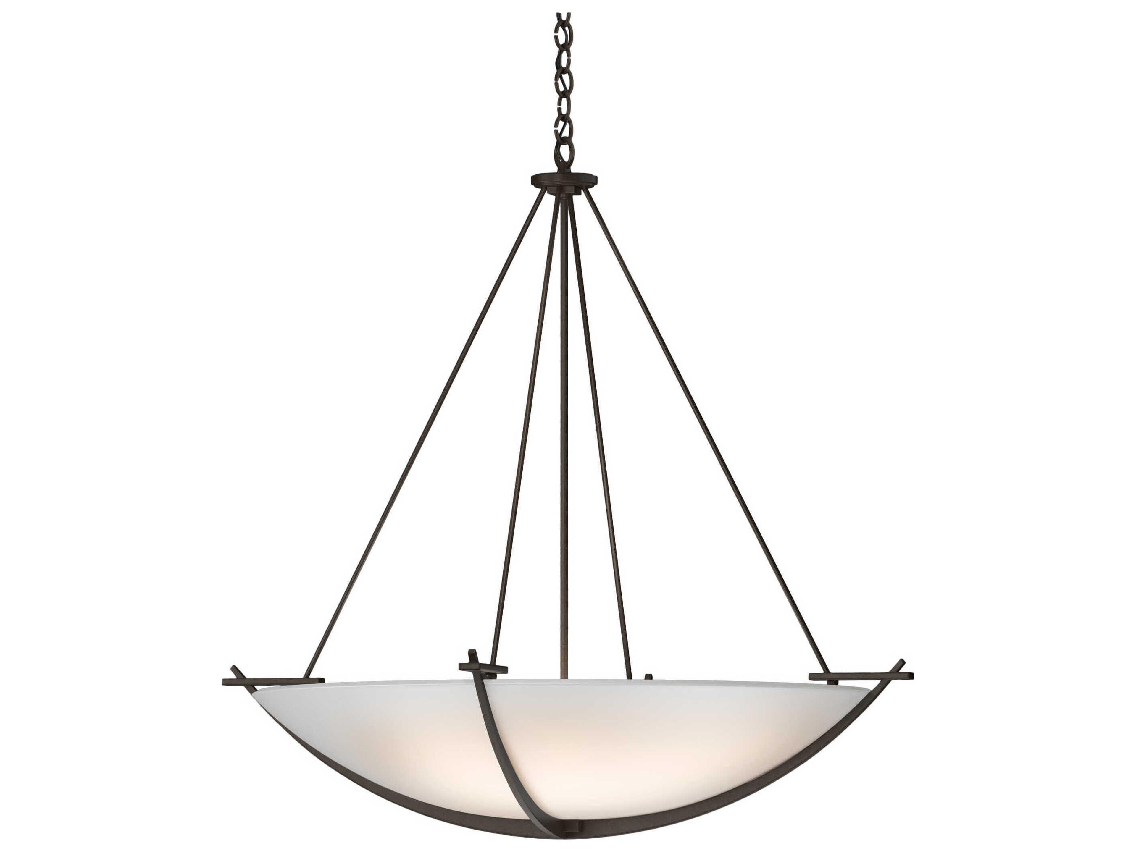 Hubbardton Forge Compass 3-Light Glass Bowl Pendant