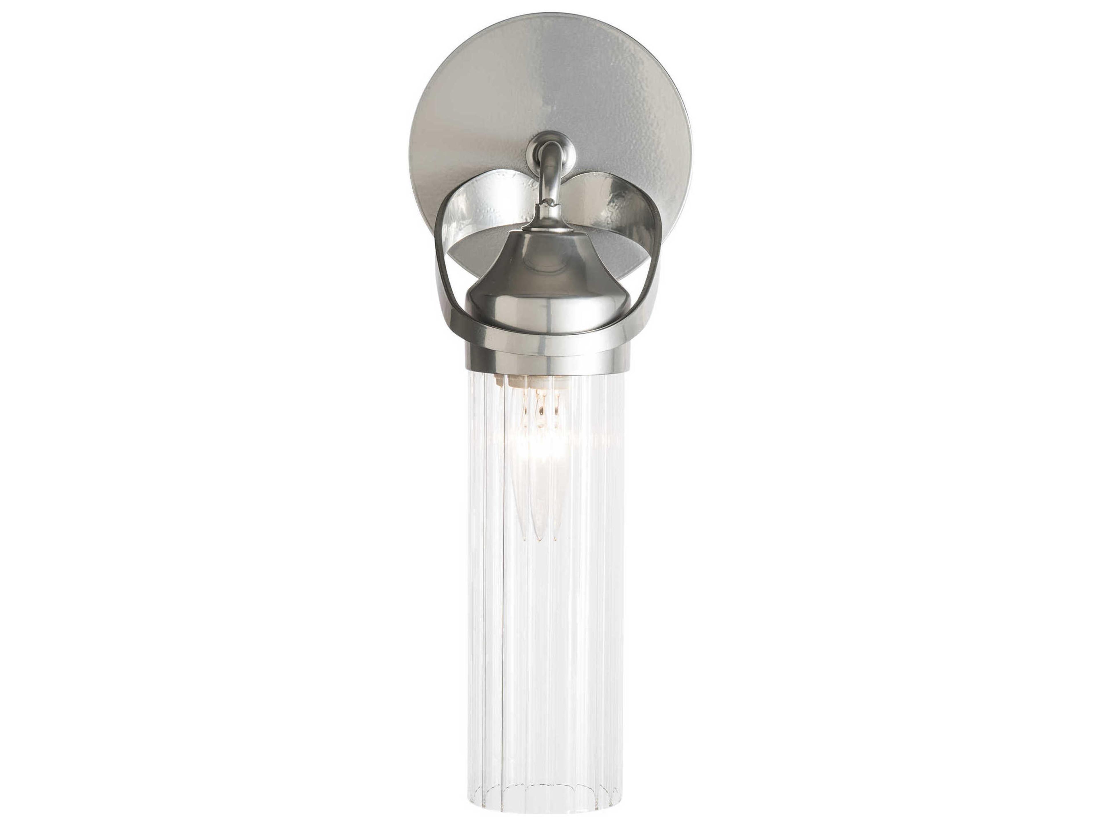 Hubbardton Forge Bow 1-Light Glass Wall Sconce