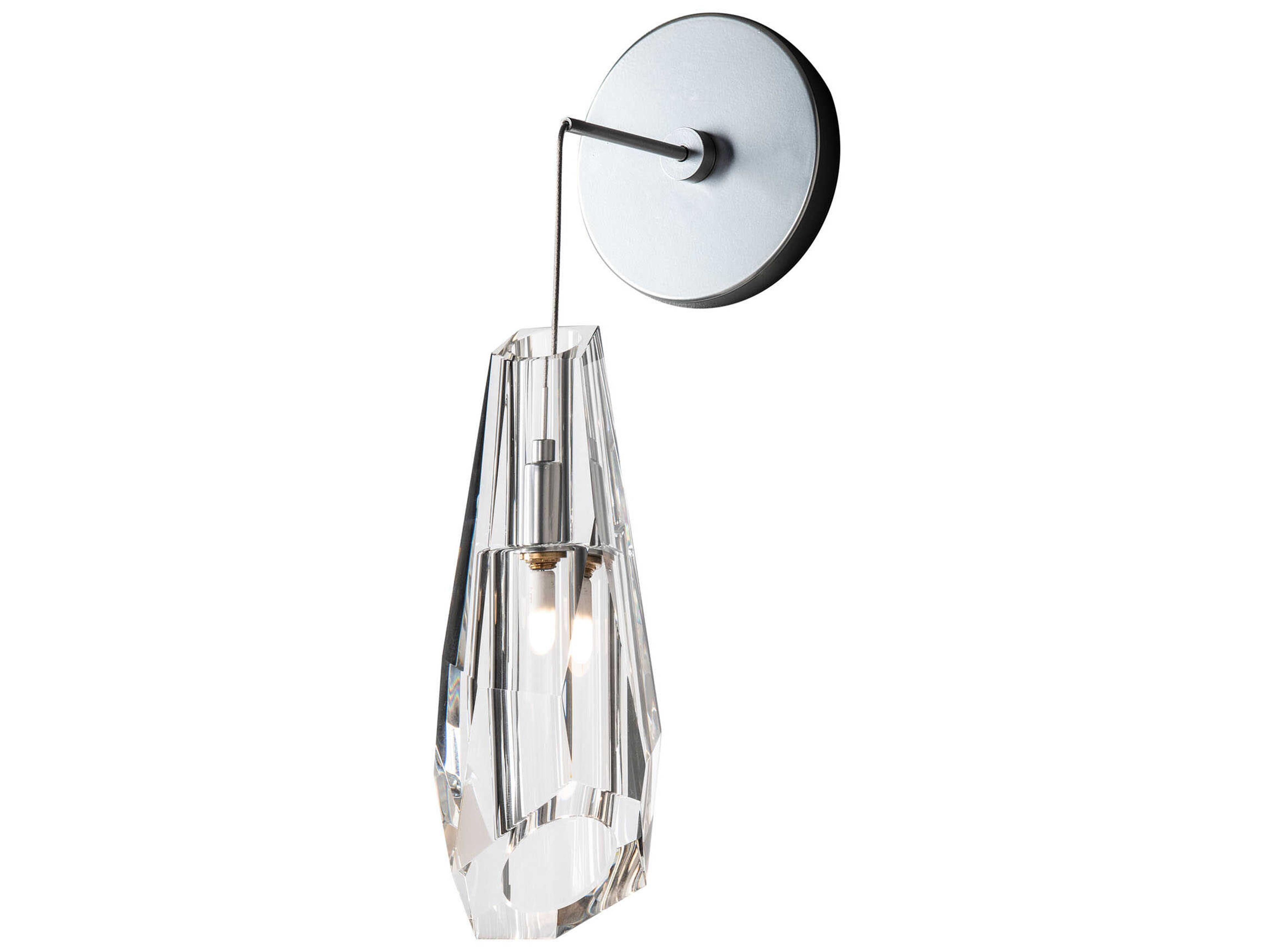 Hubbardton Forge Luma 1-Light Crystal LED Wall Sconce