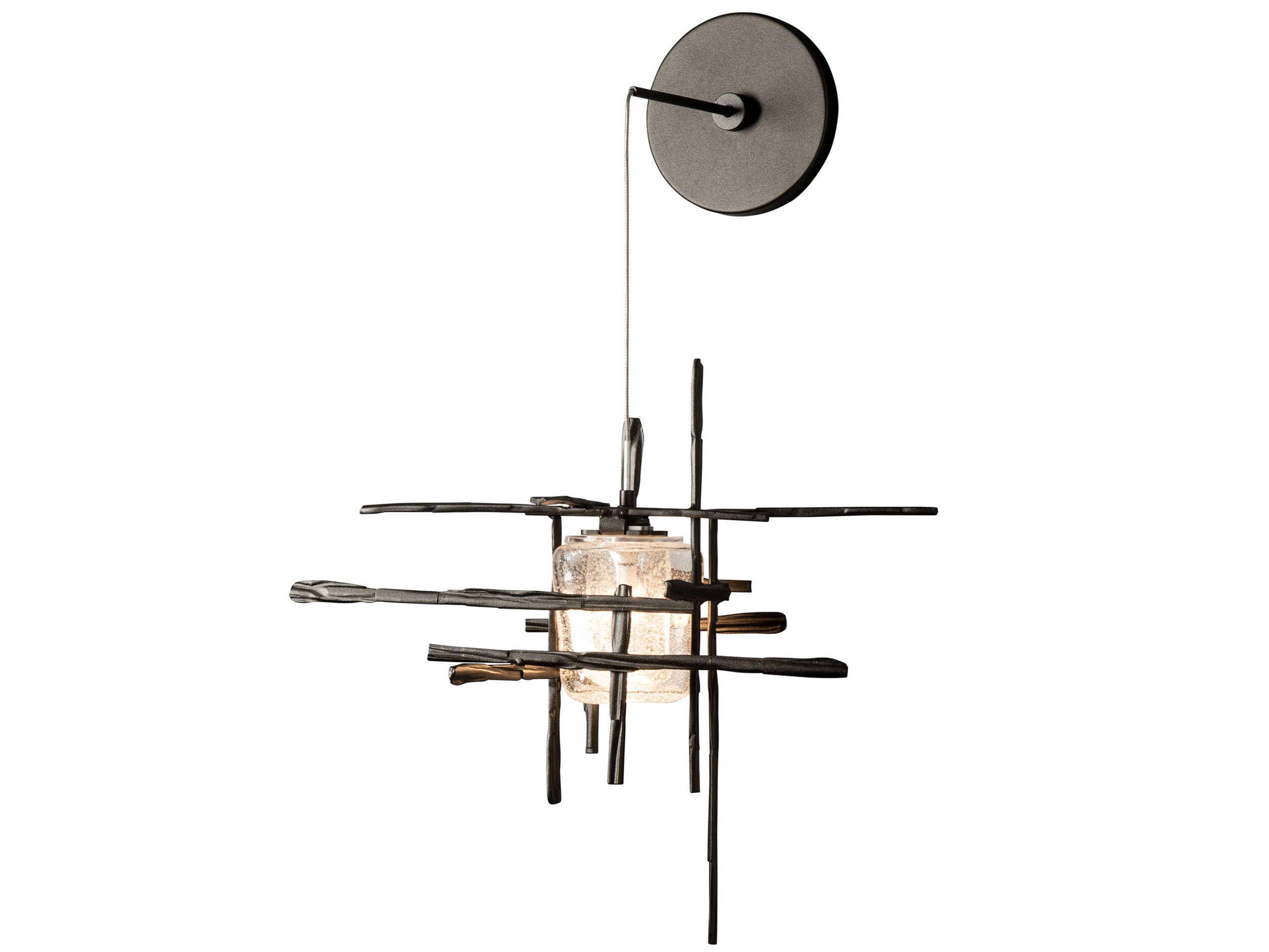 Hubbardton Forge Tura 1-Light Glass LED Wall Sconce