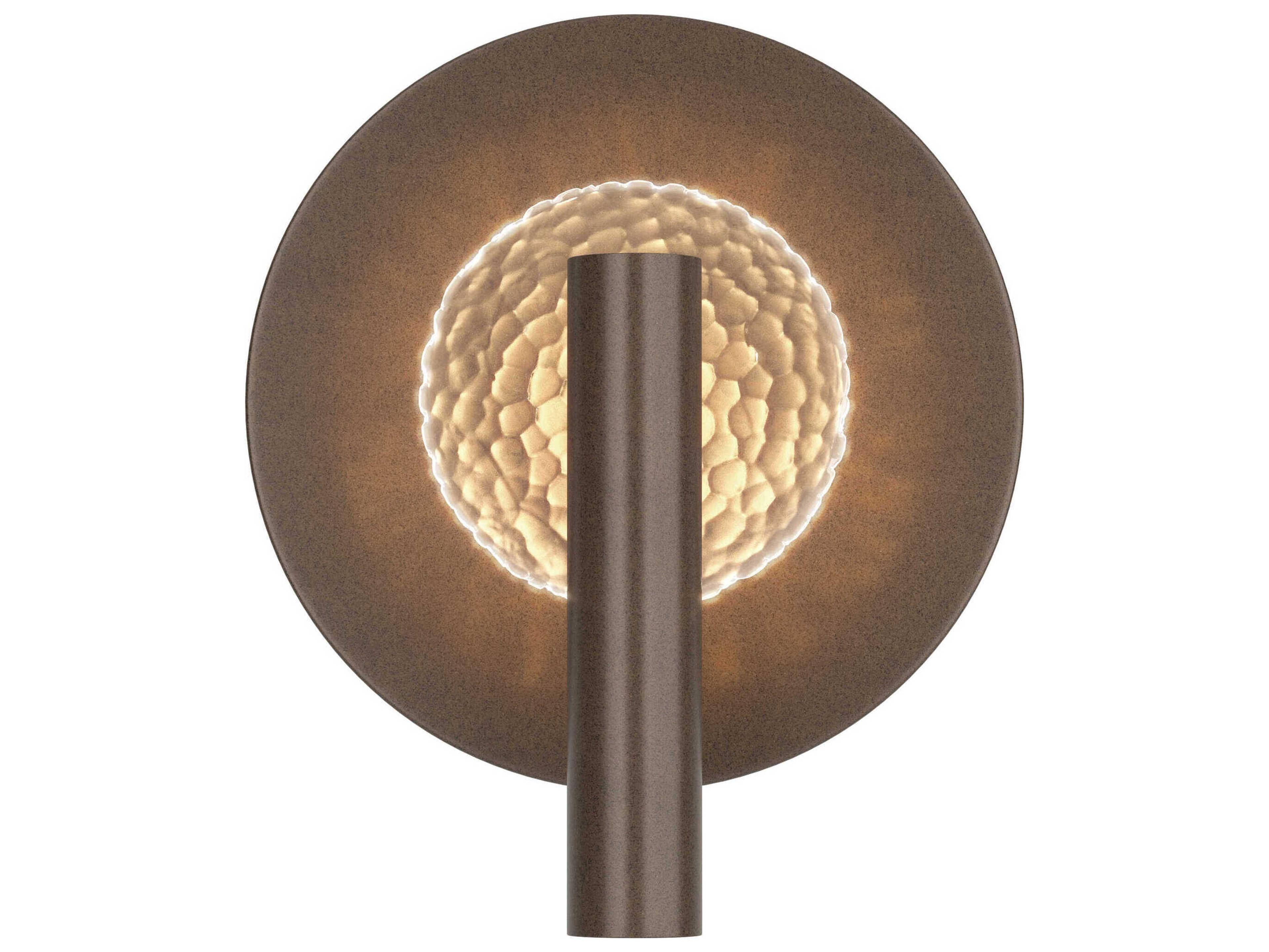 Hubbardton Forge Solstice 1-Light Glass Wall Sconce