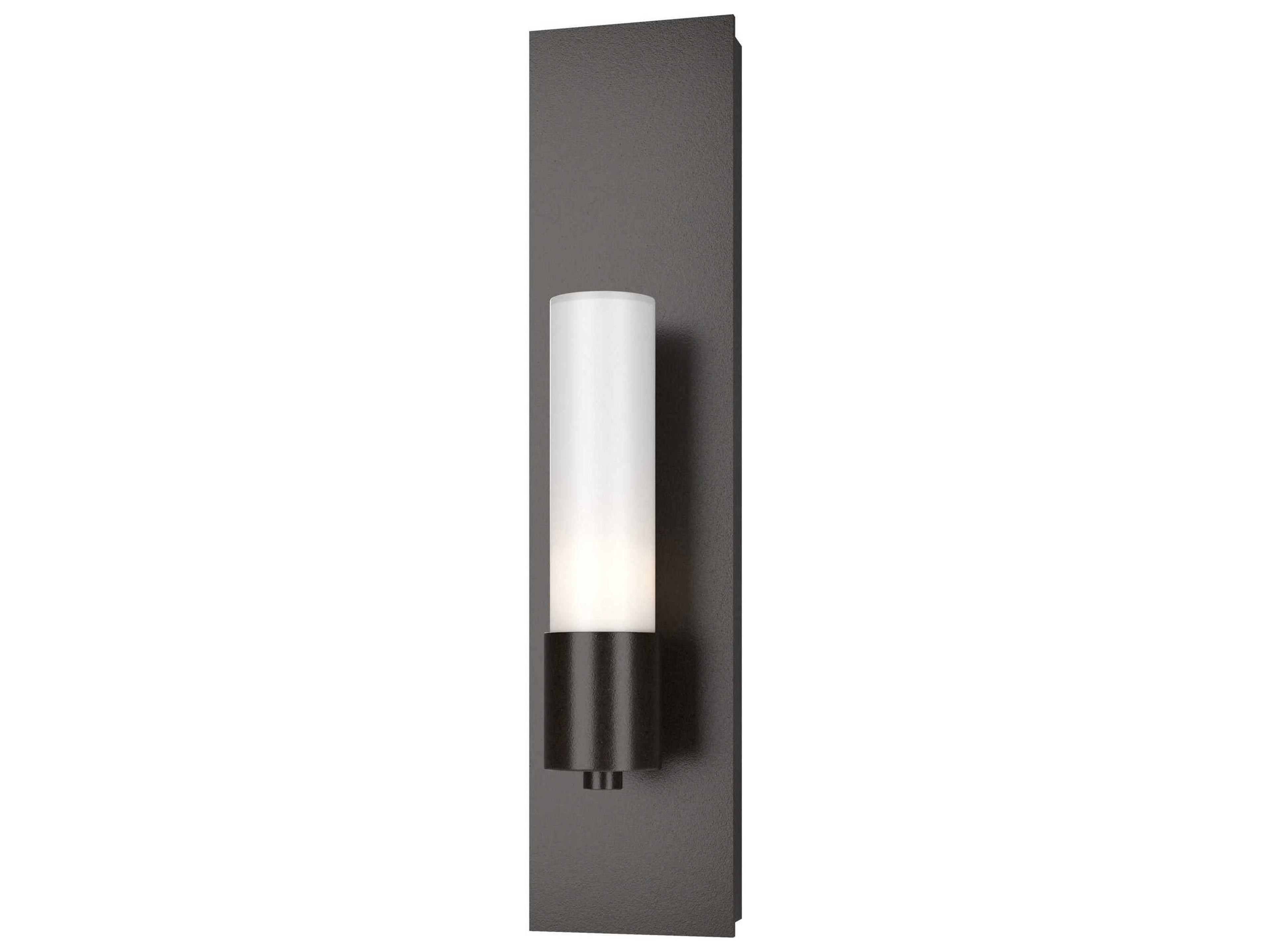 Hubbardton Forge Pillar 1-Light Glass Wall Sconce