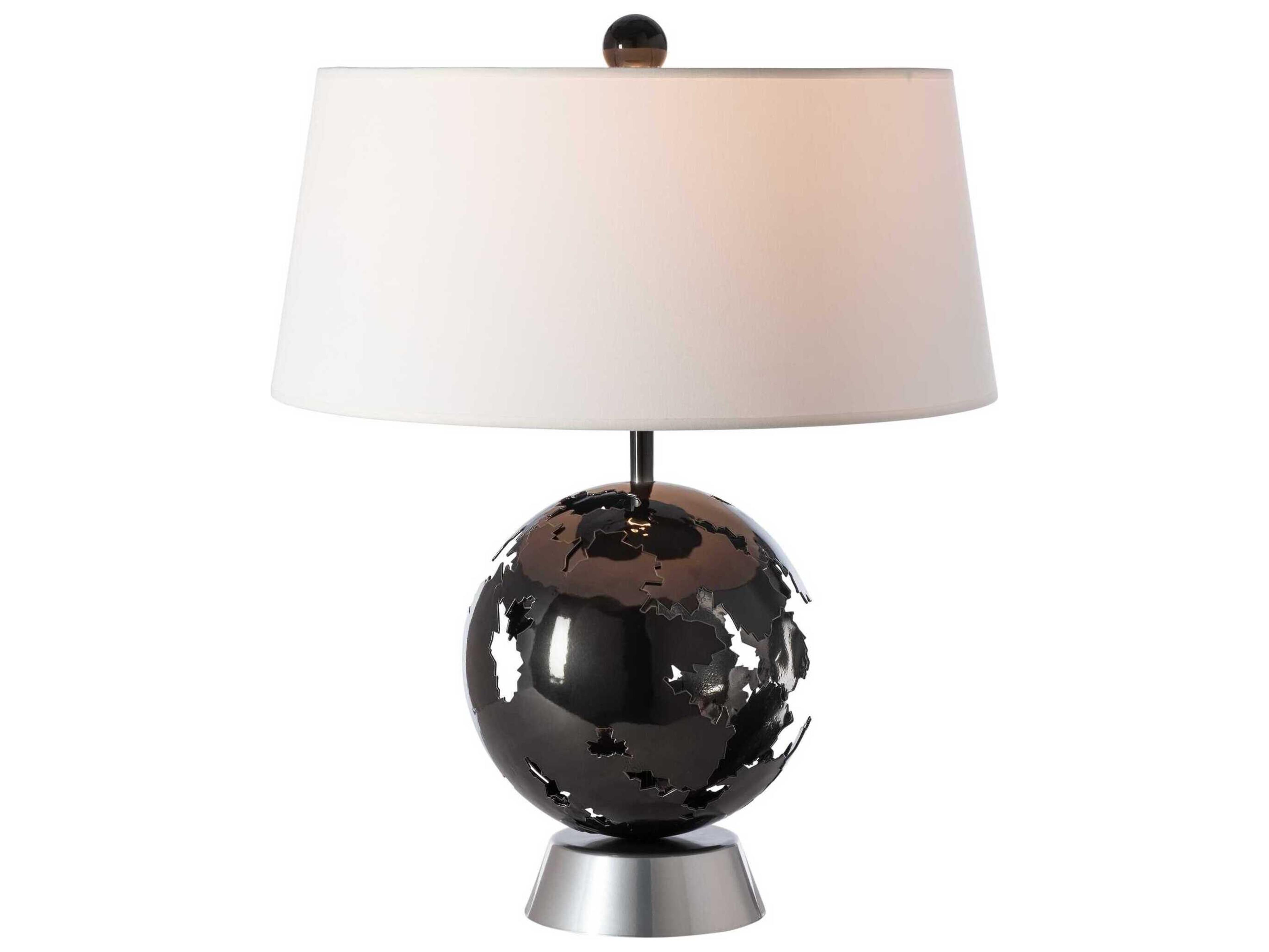 Hubbardton Forge Pangea Natural Anna Fabric Buffet Lamp