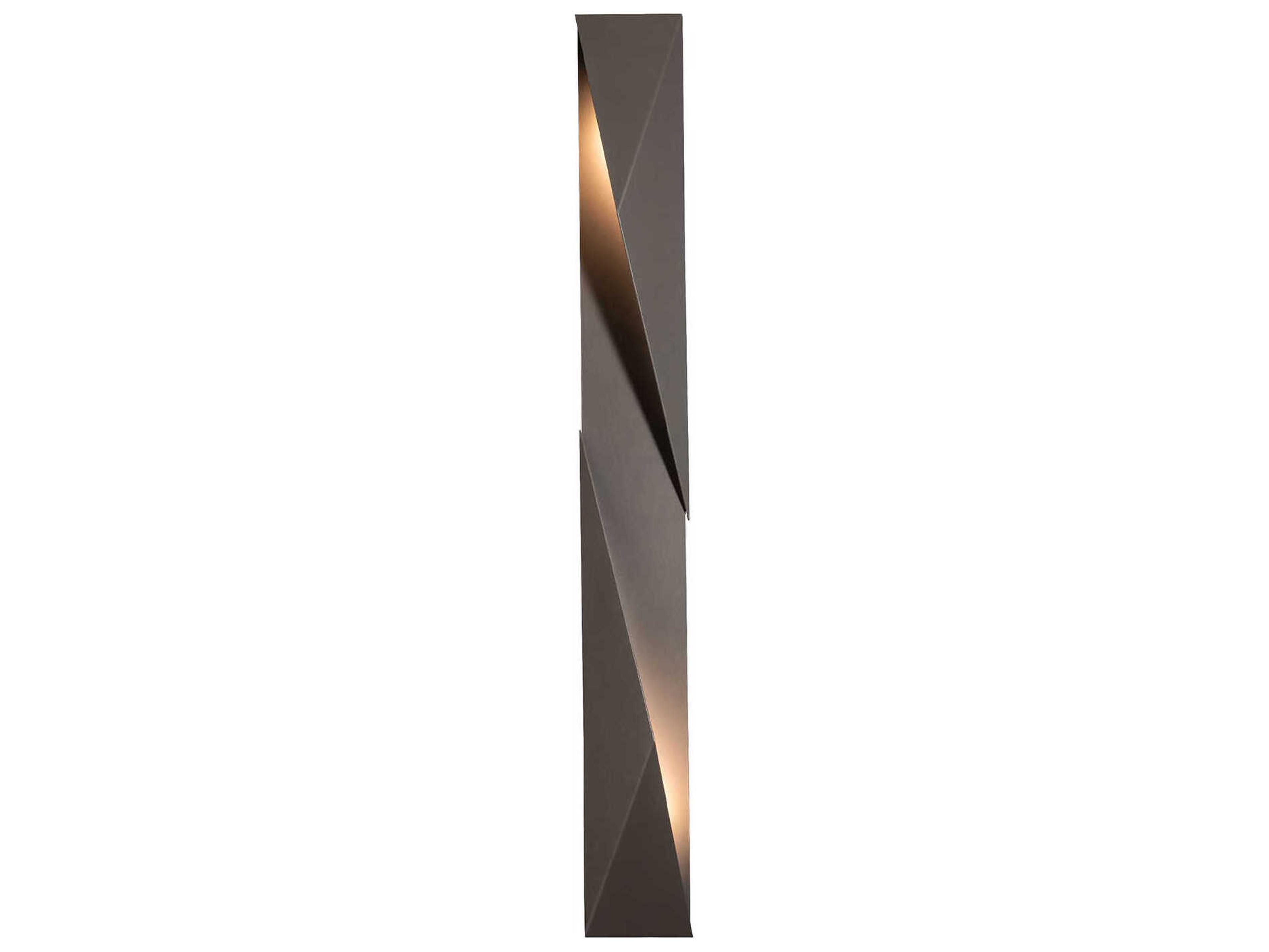 Hubbardton Forge Carbon 2-Light Outdoor Wall Light