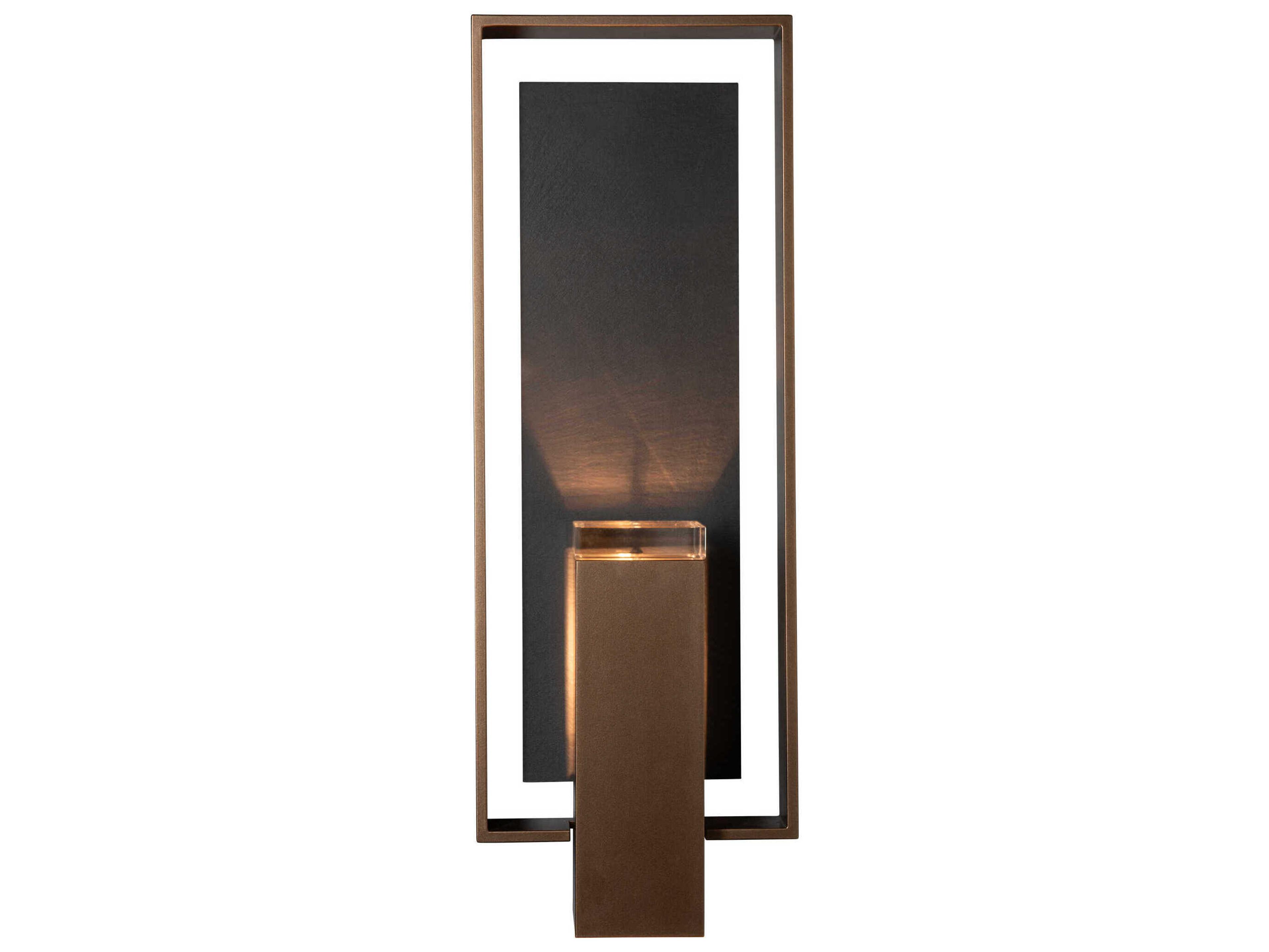 Hubbardton Forge Shadow Box 1-Light Outdoor Wall Light