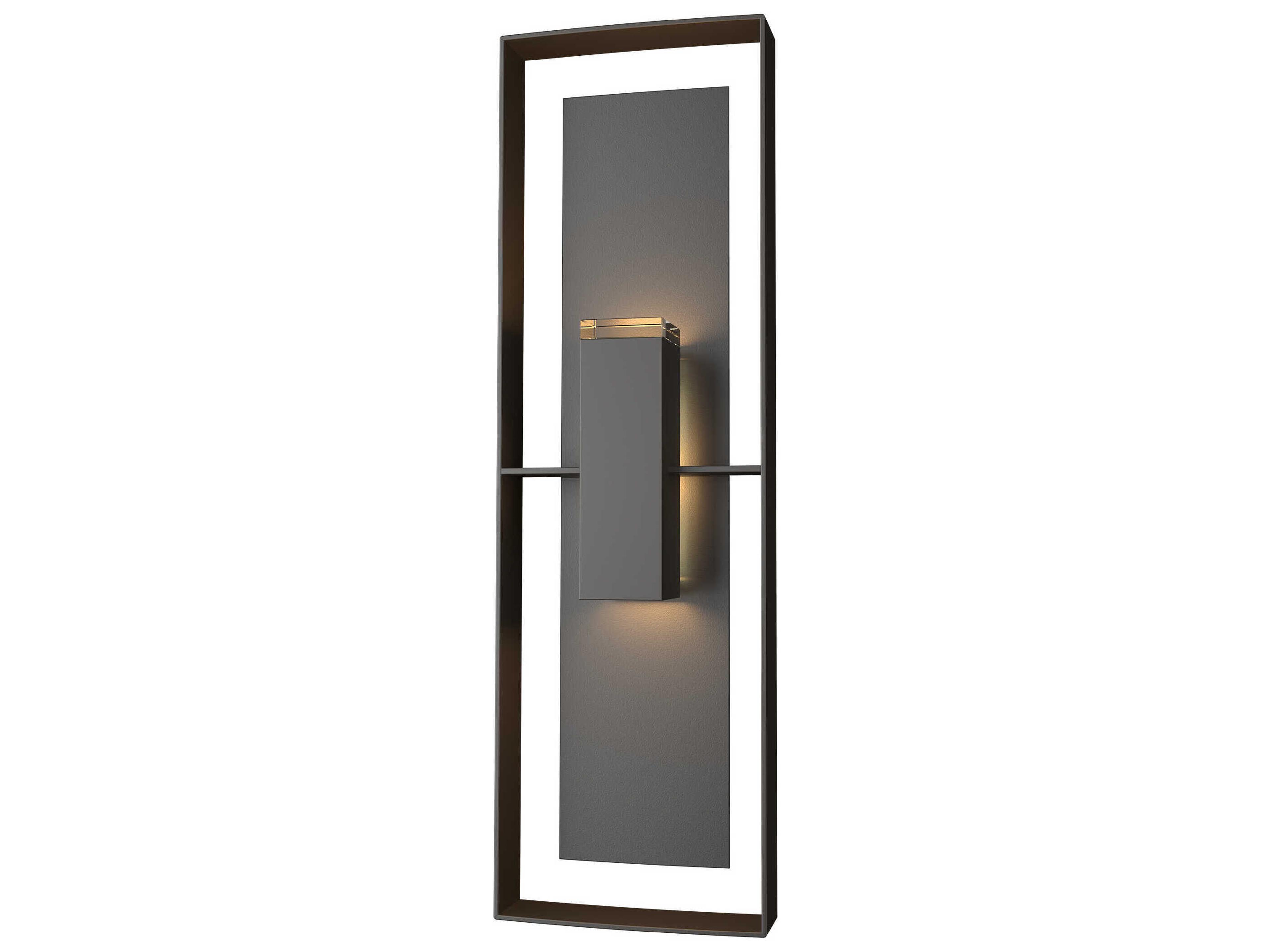 Hubbardton Forge Shadow Box 2 - Light Outdoor Wall Light