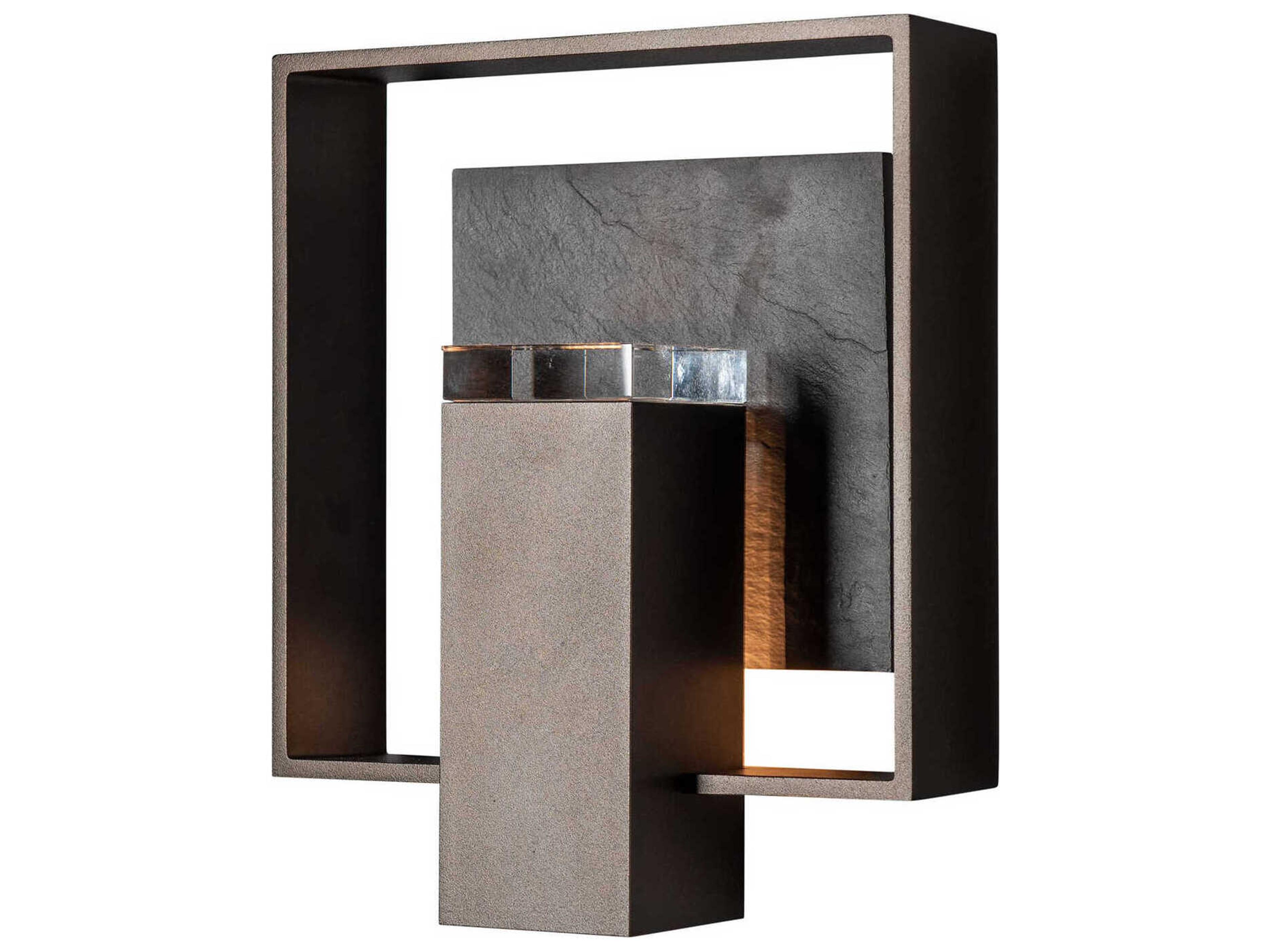 Hubbardton Forge Shadow Box 1-Light Outdoor Wall Light