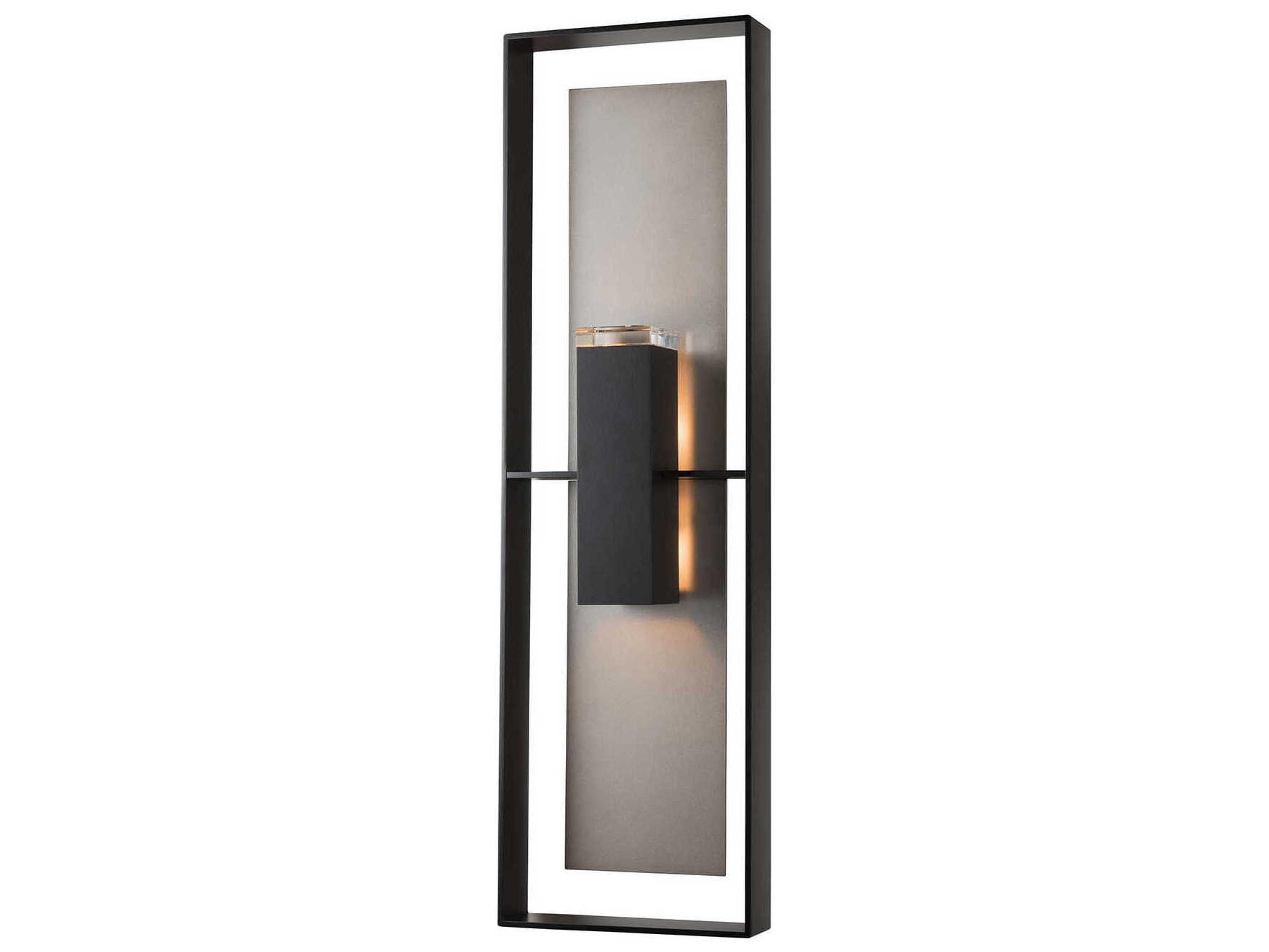 Hubbardton Forge Shadow Box 2-Light Outdoor Wall Light