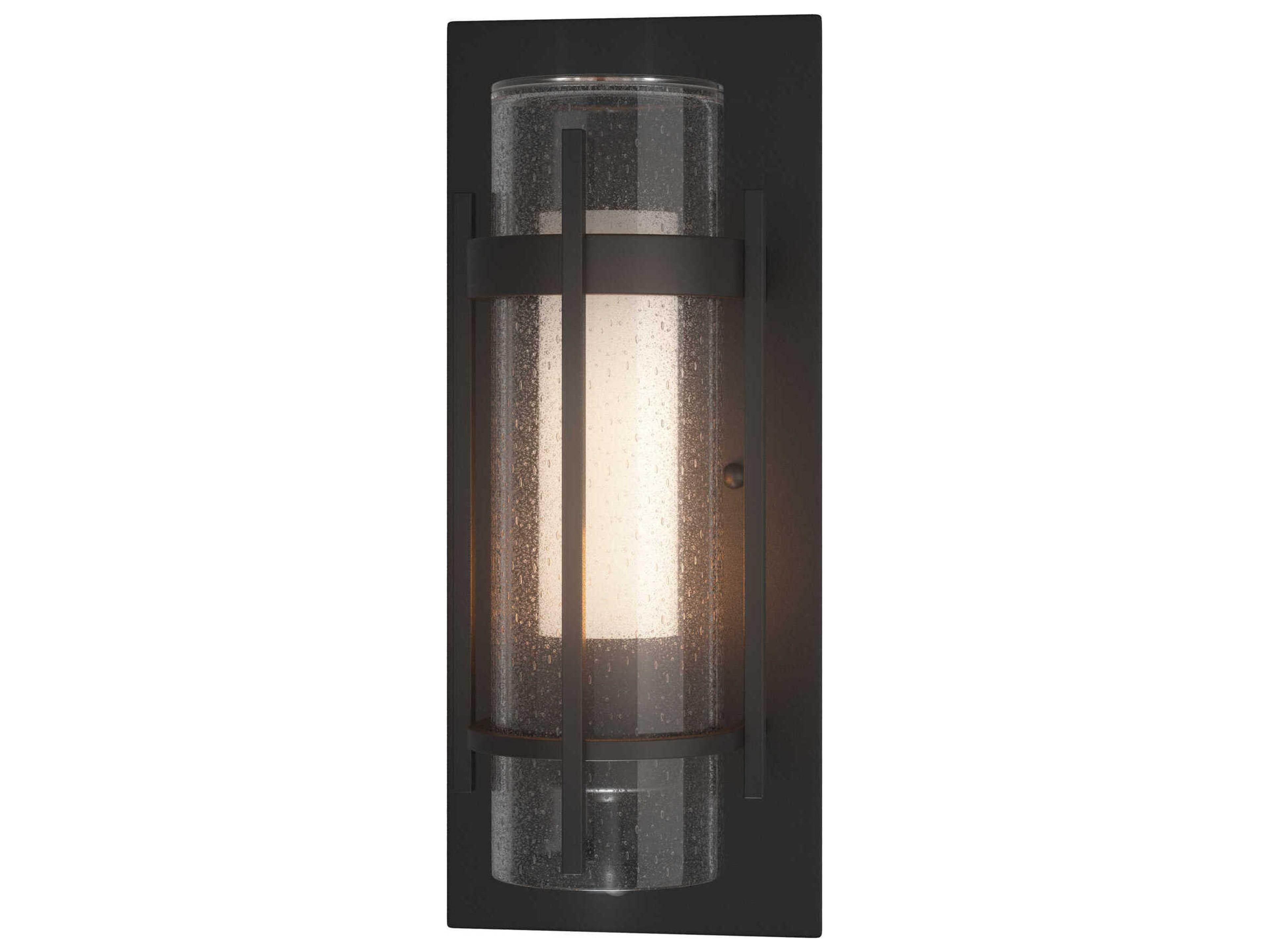 Hubbardton Forge Banded 1 - Light Outdoor Wall Light