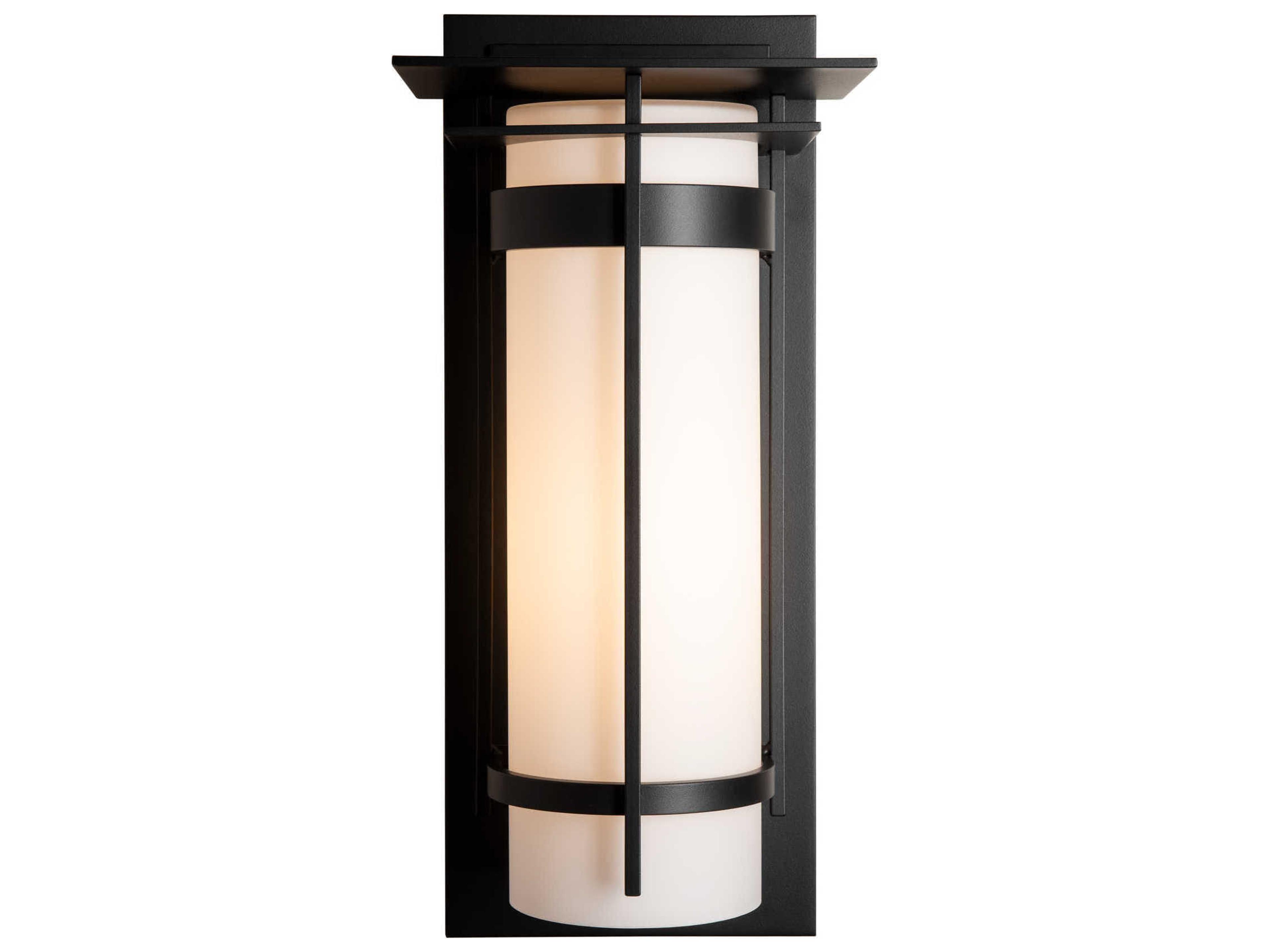 Hubbardton Forge Banded 1 - Light Incandescent Outdoor Wall Light