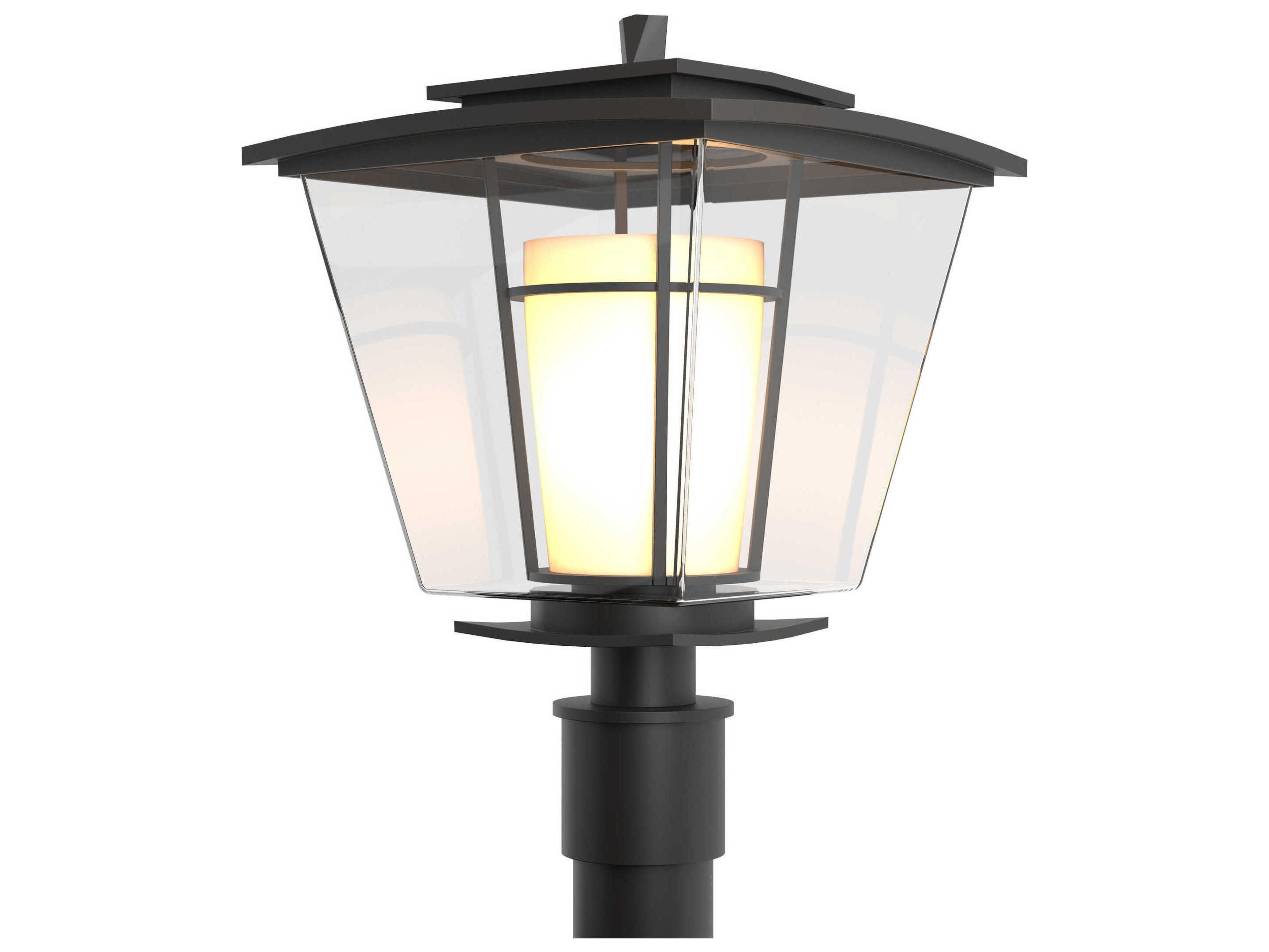 Hubbardton Forge Beacon Hall 1 - Light Incandescent Outdoor Post Light