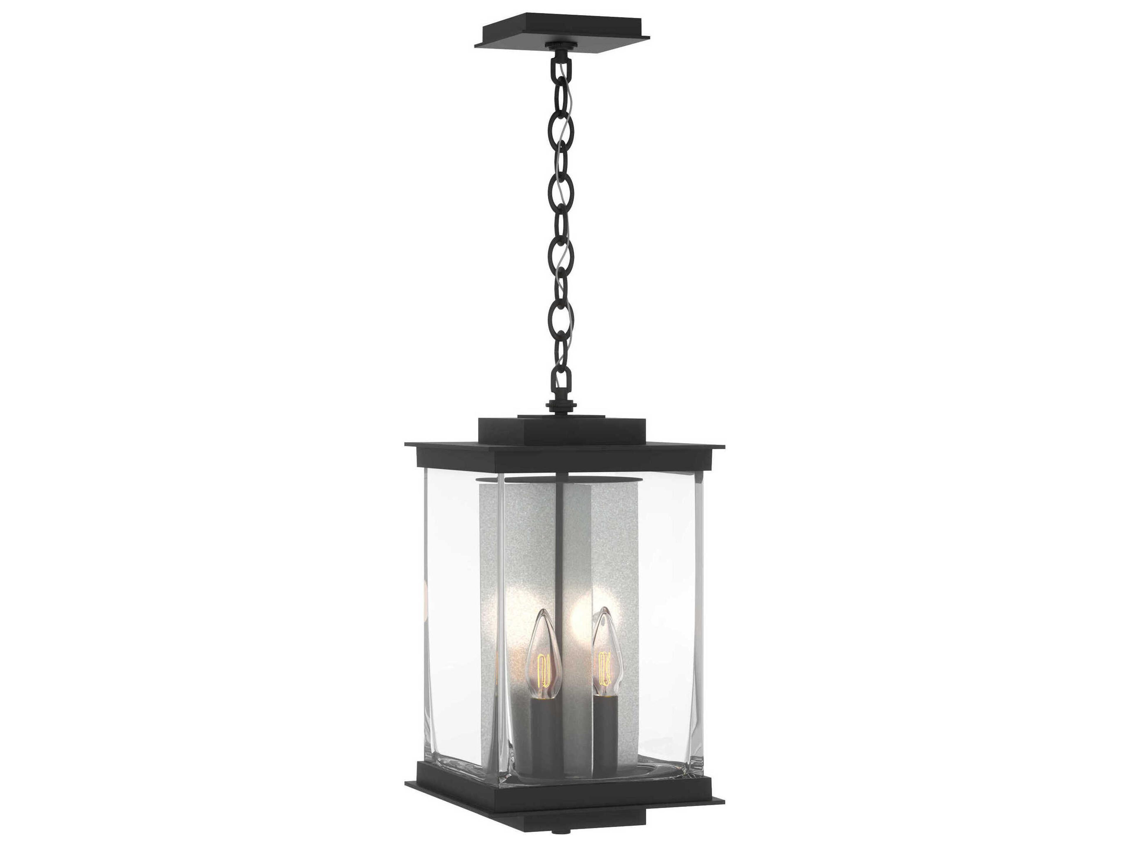 Hubbardton Forge Kingston 4 - Light Glass Outdoor Hanging Light