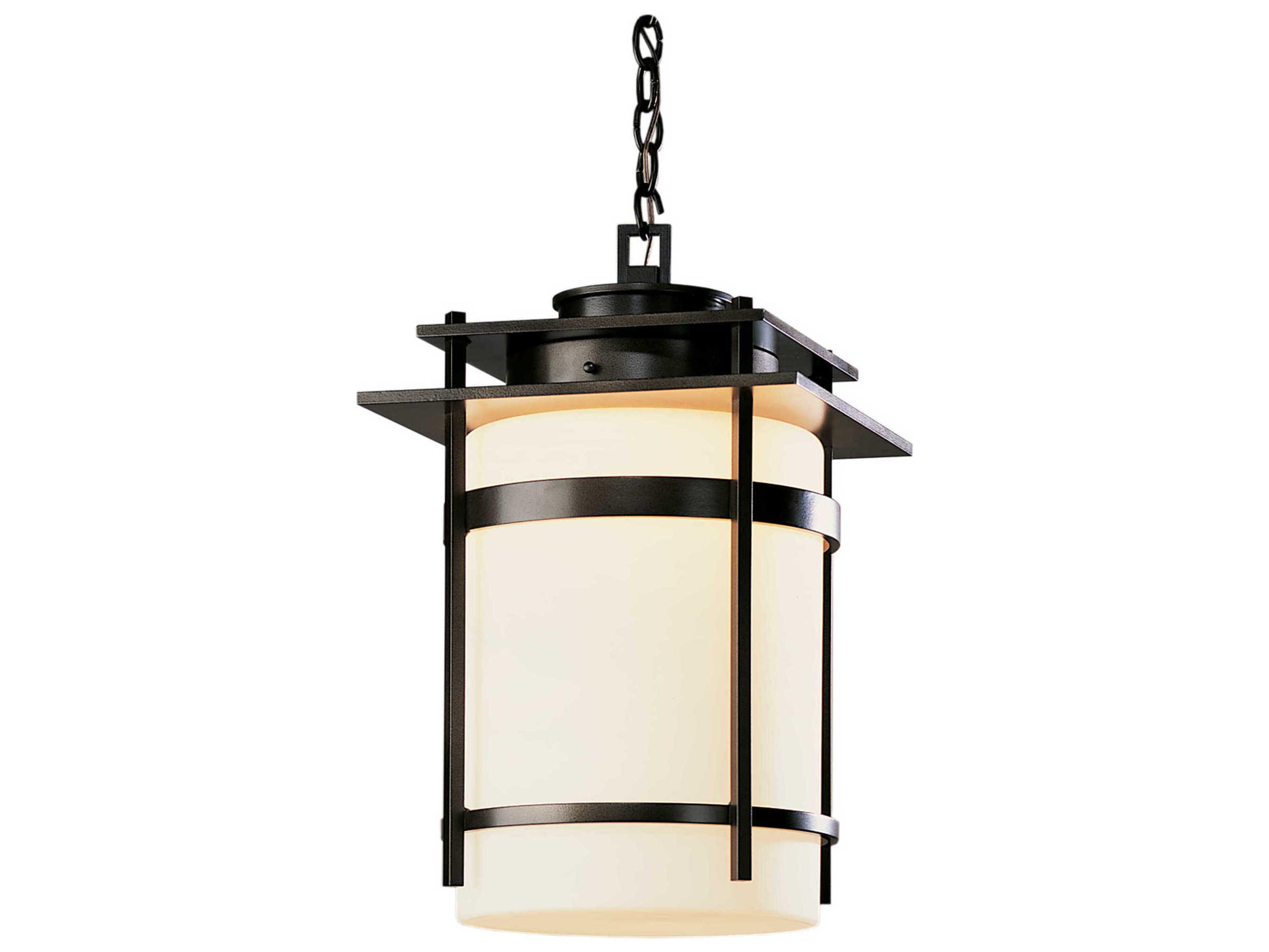 Hubbardton Forge Banded 1 - Light Outdoor Hanging Light