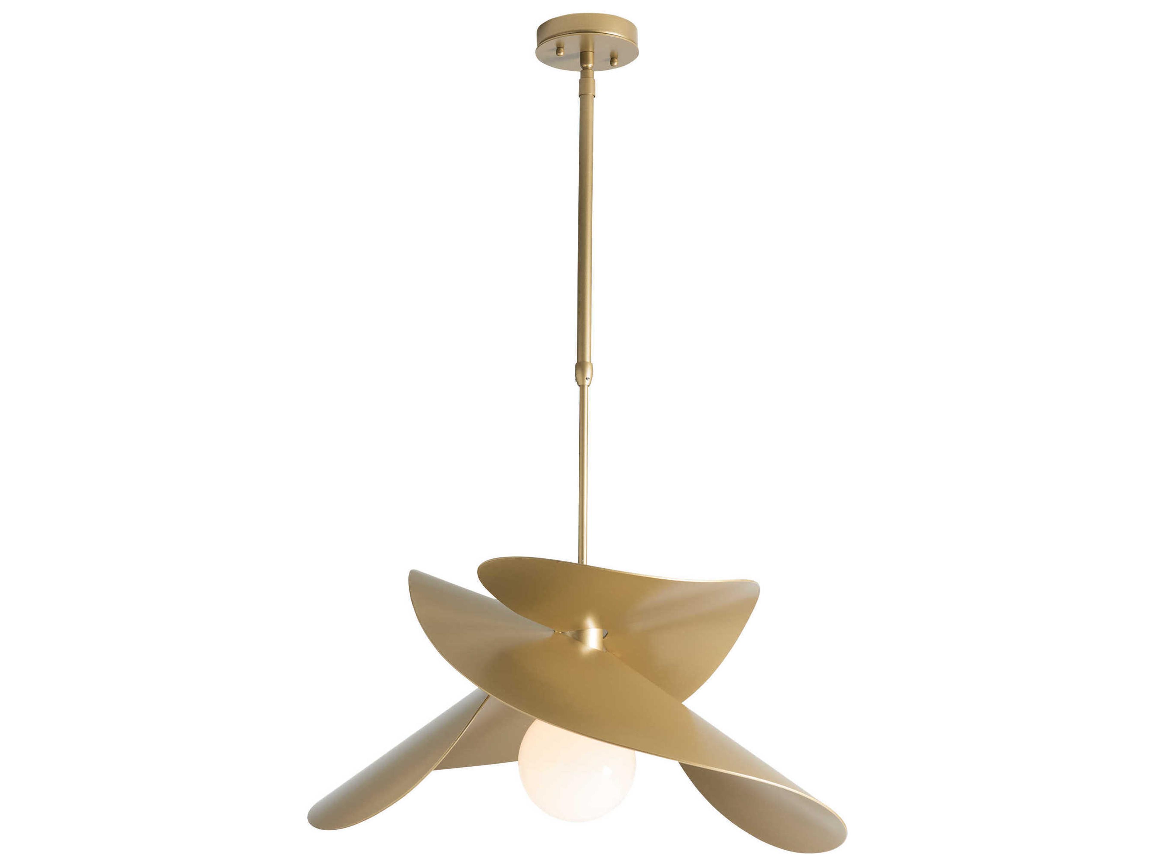 Hubbardton Forge Hibiscus 1 - Light Outdoor Hanging Light