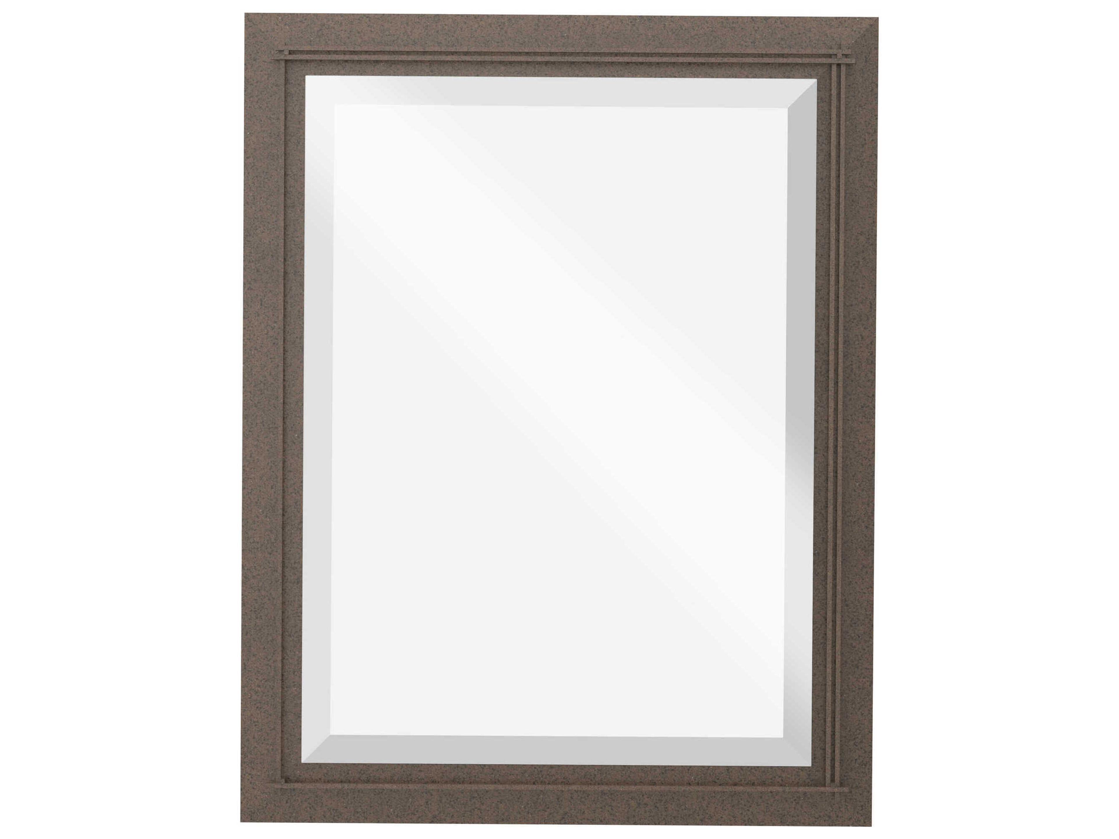 Hubbardton Forge Metra Rectangular Wall Mirror