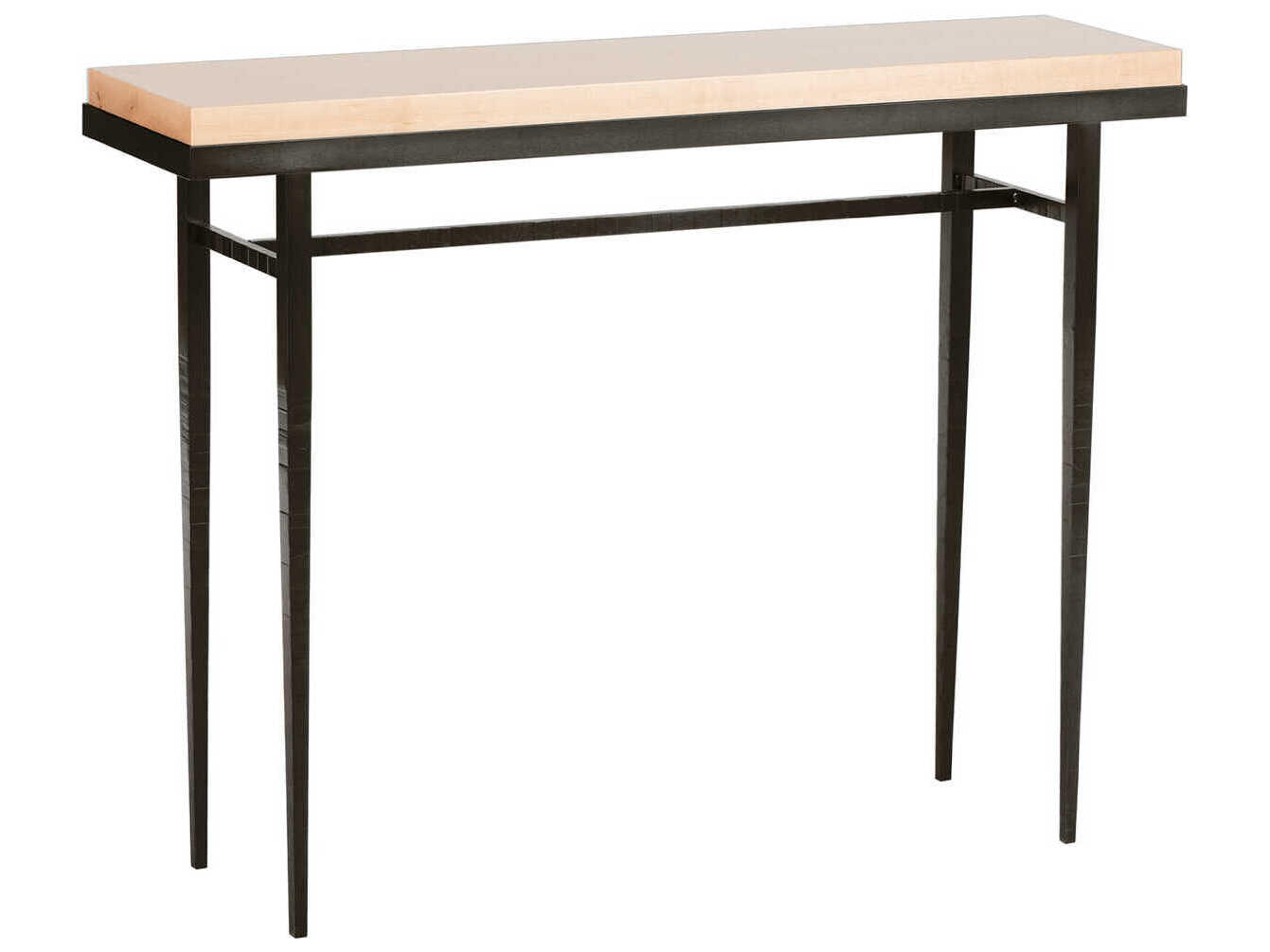 Hubbardton Forge Wick Rectangular Wood Console Table