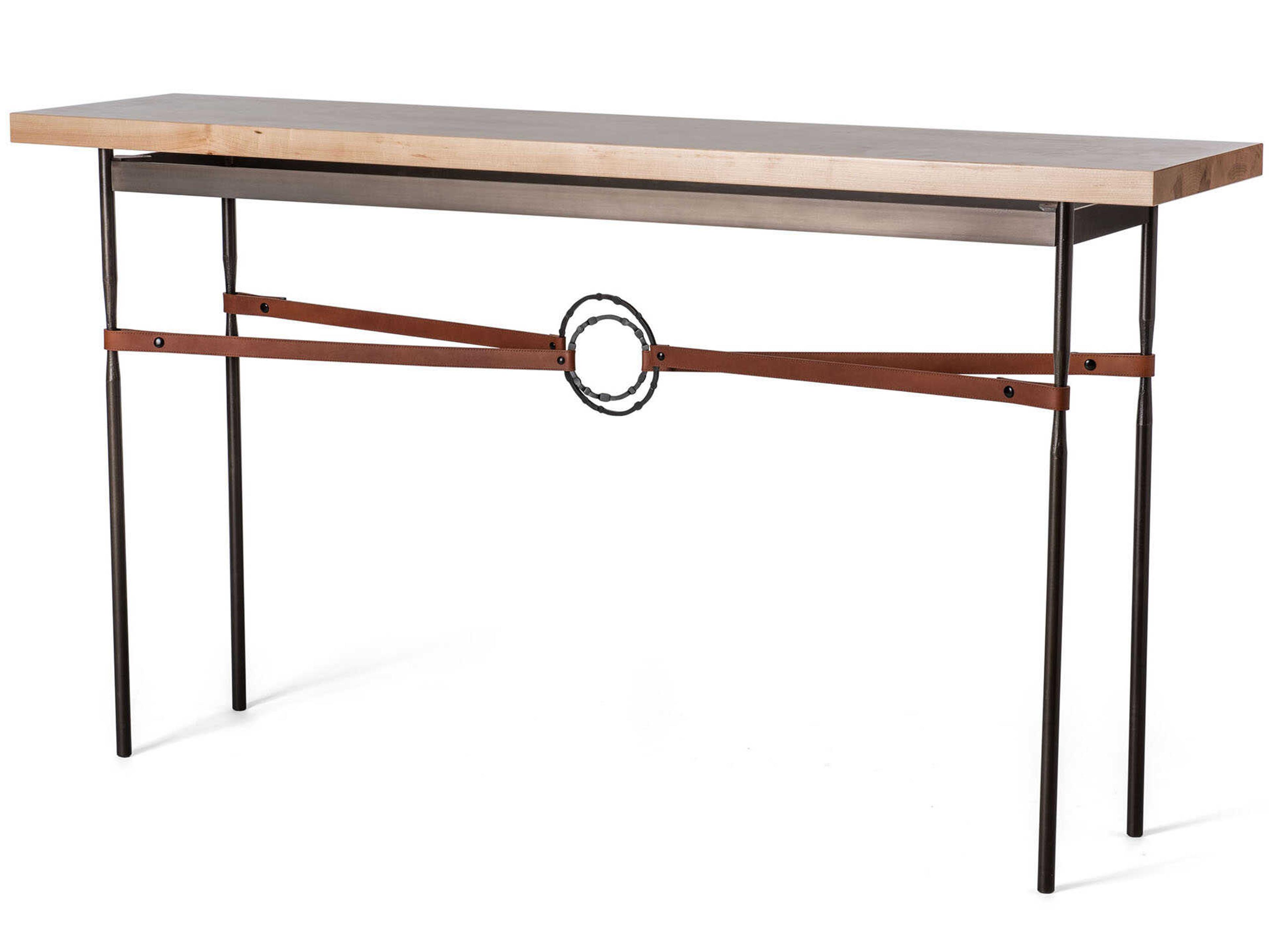Hubbardton Forge Equus Rectangular Wood Console Table