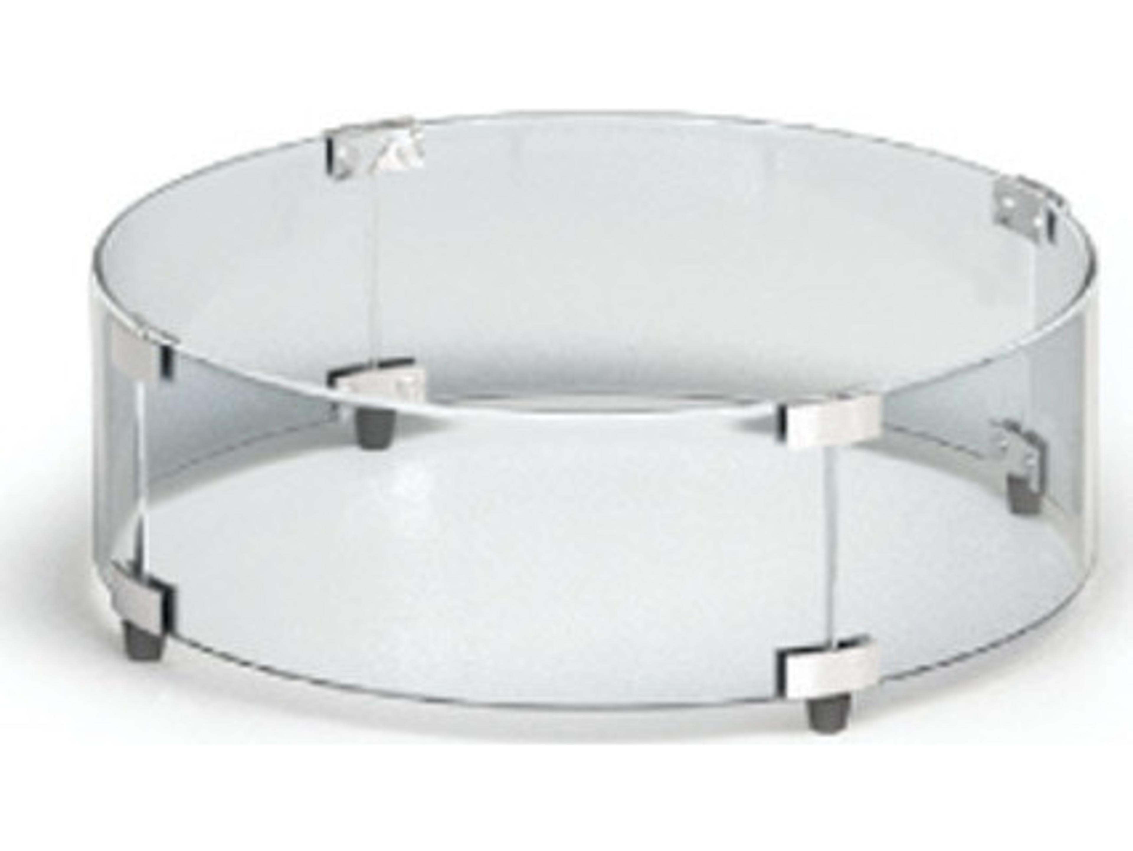 Homecrest Fire Pit Table 22.5 Round Glass Guard
