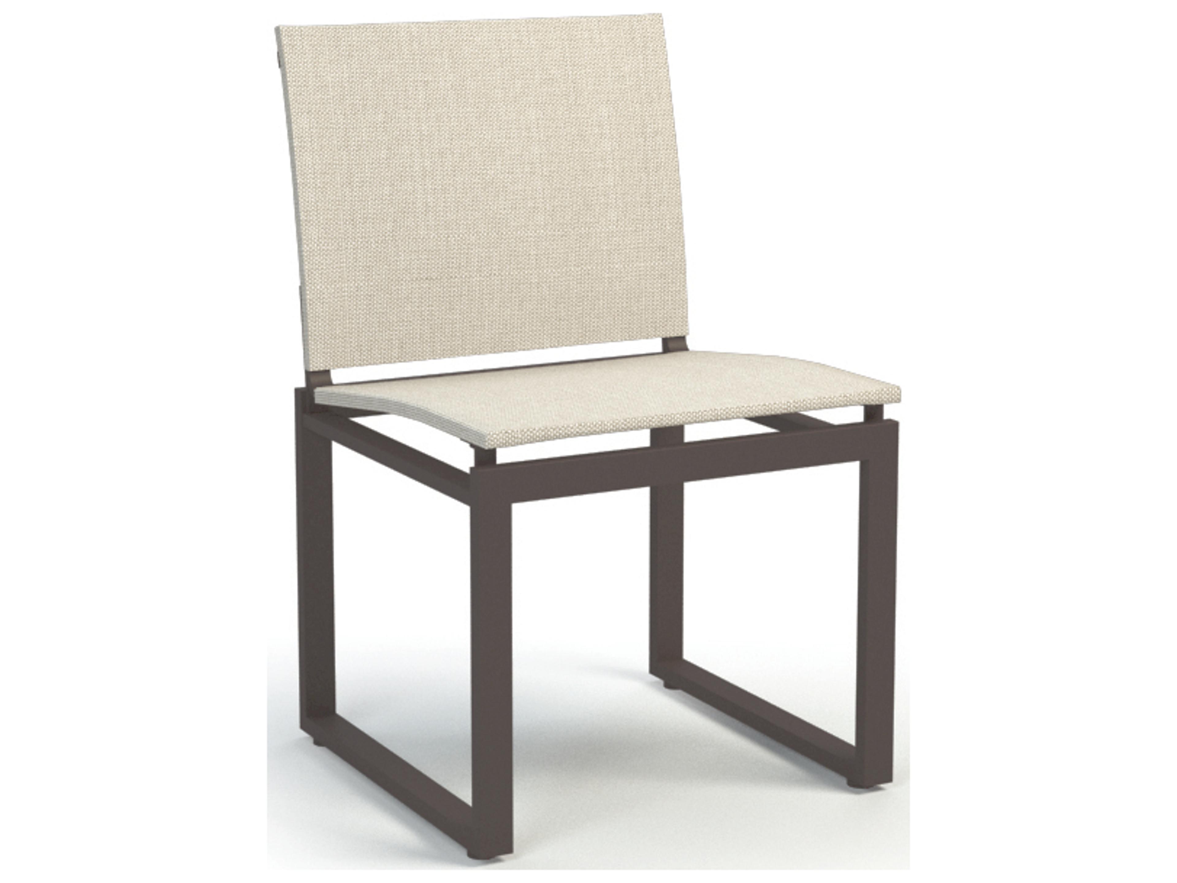 Homecrest Allure Sling Aluminum Outdoor Dining Side Chair