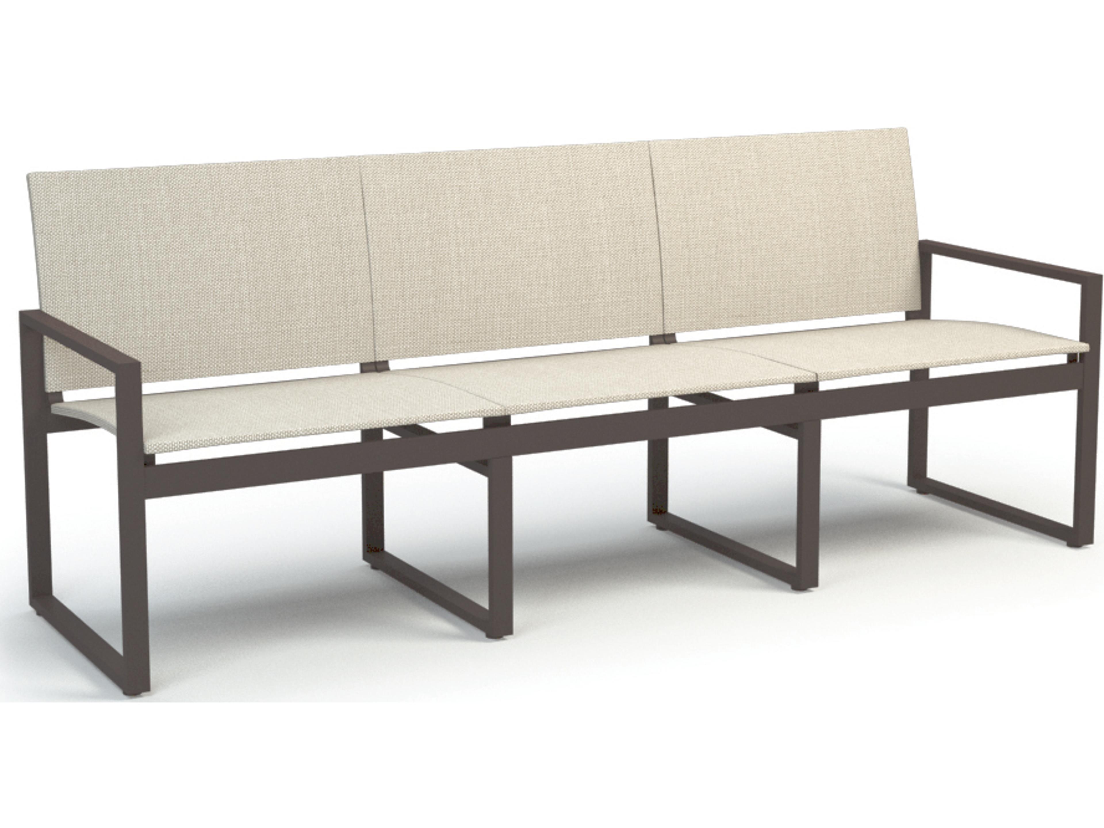 Homecrest Allure Aluminum Sling Outdoor Sofa