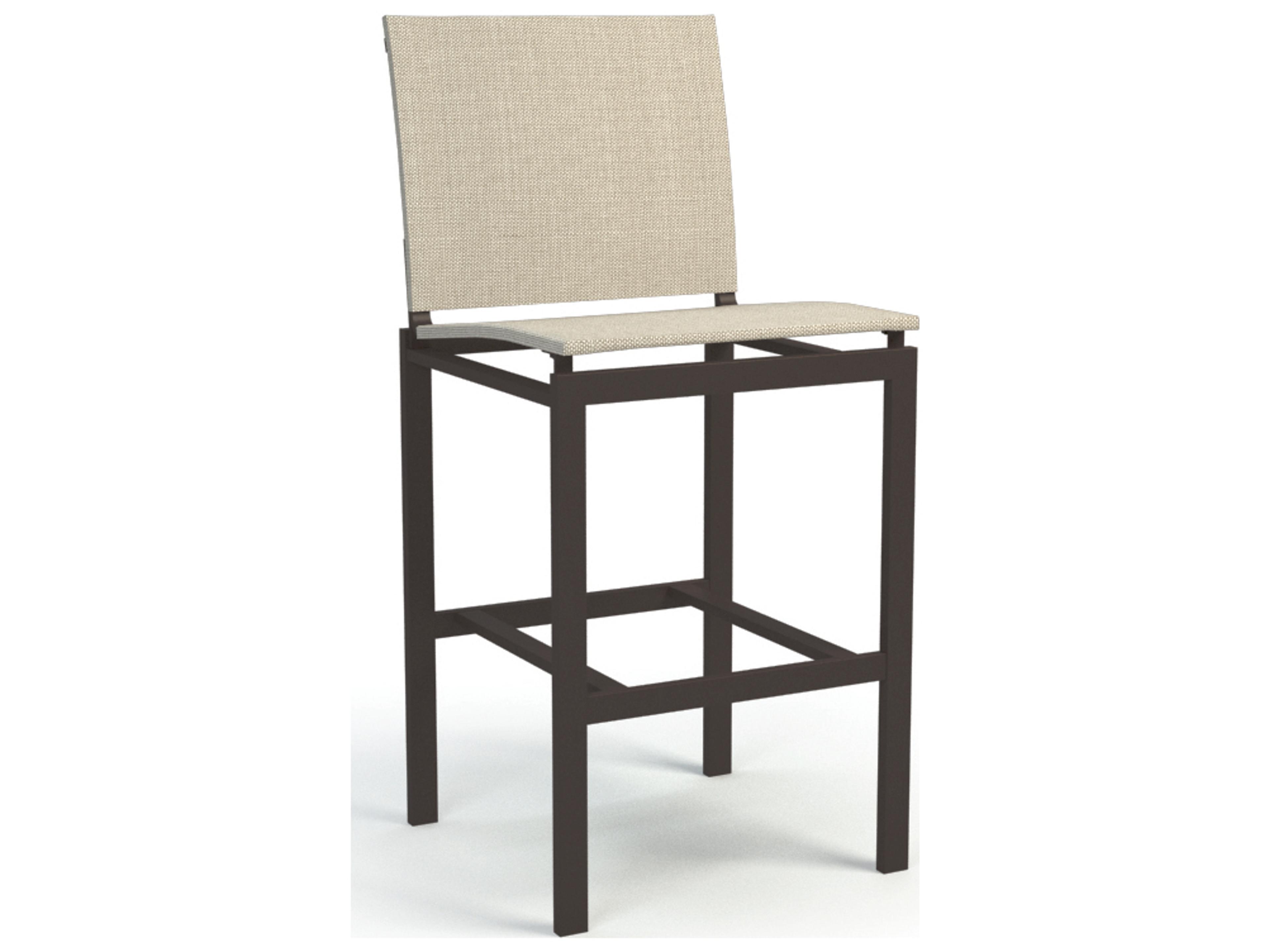Homecrest Allure Sling Aluminum Bar Side Stool