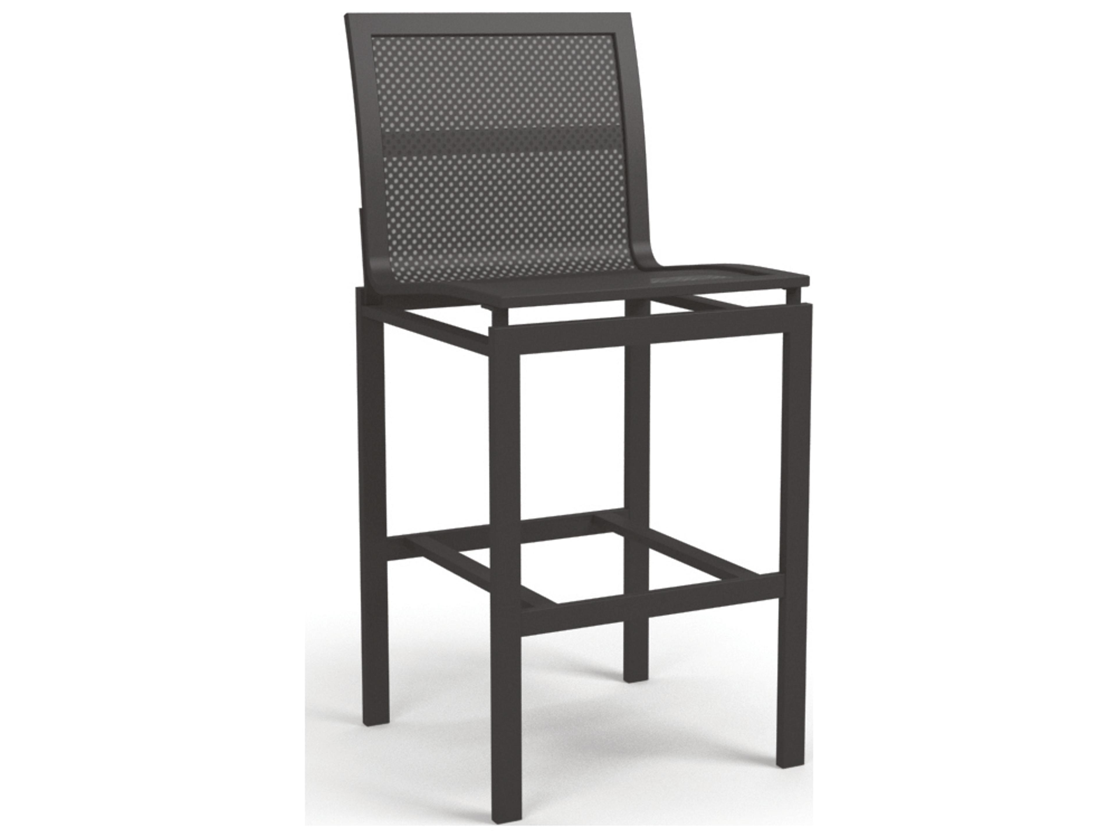 Homecrest Allure Mesh Aluminum Bar Side Stool