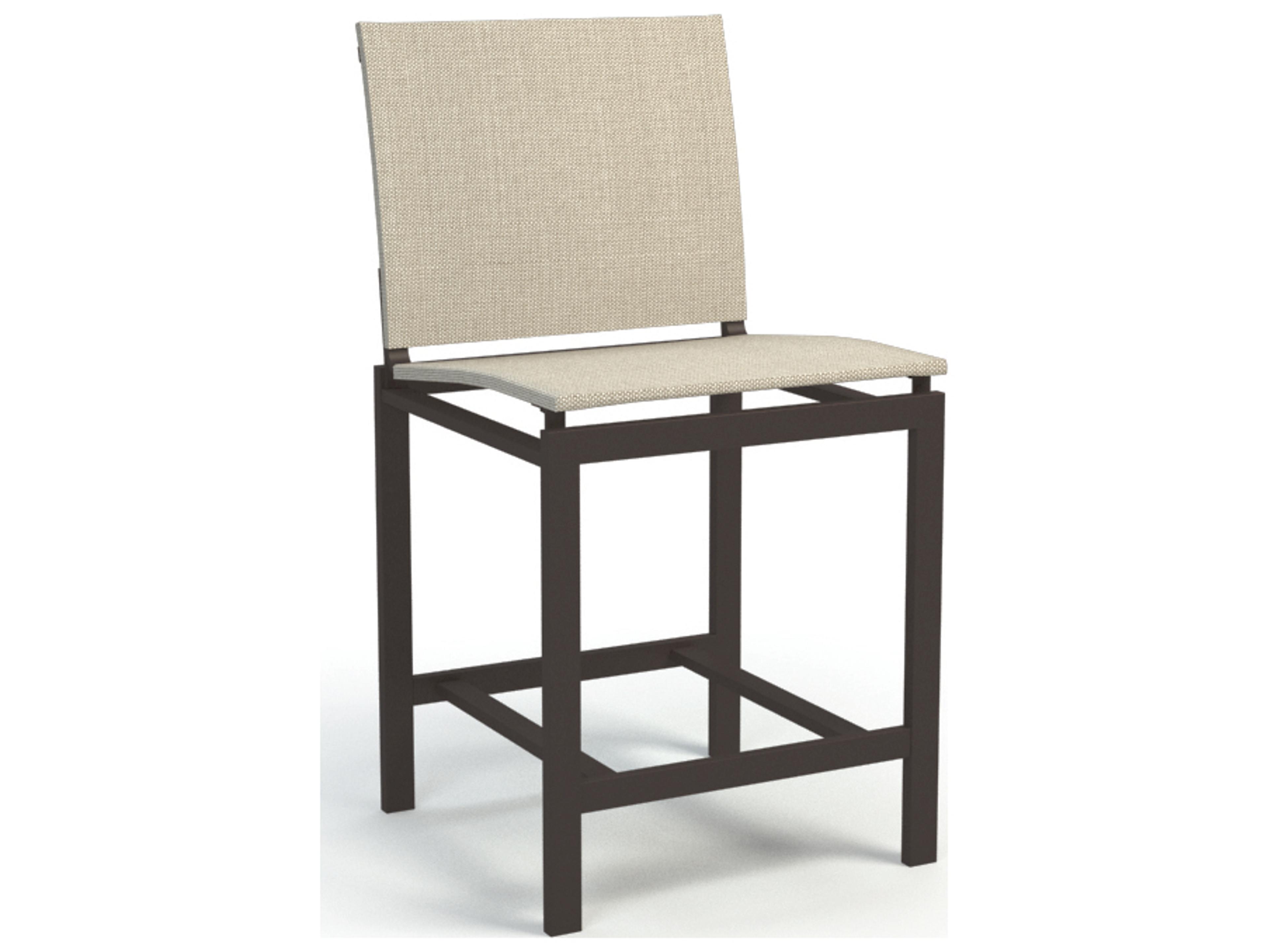 Homecrest Allure Sling Aluminum Counter Side Stool