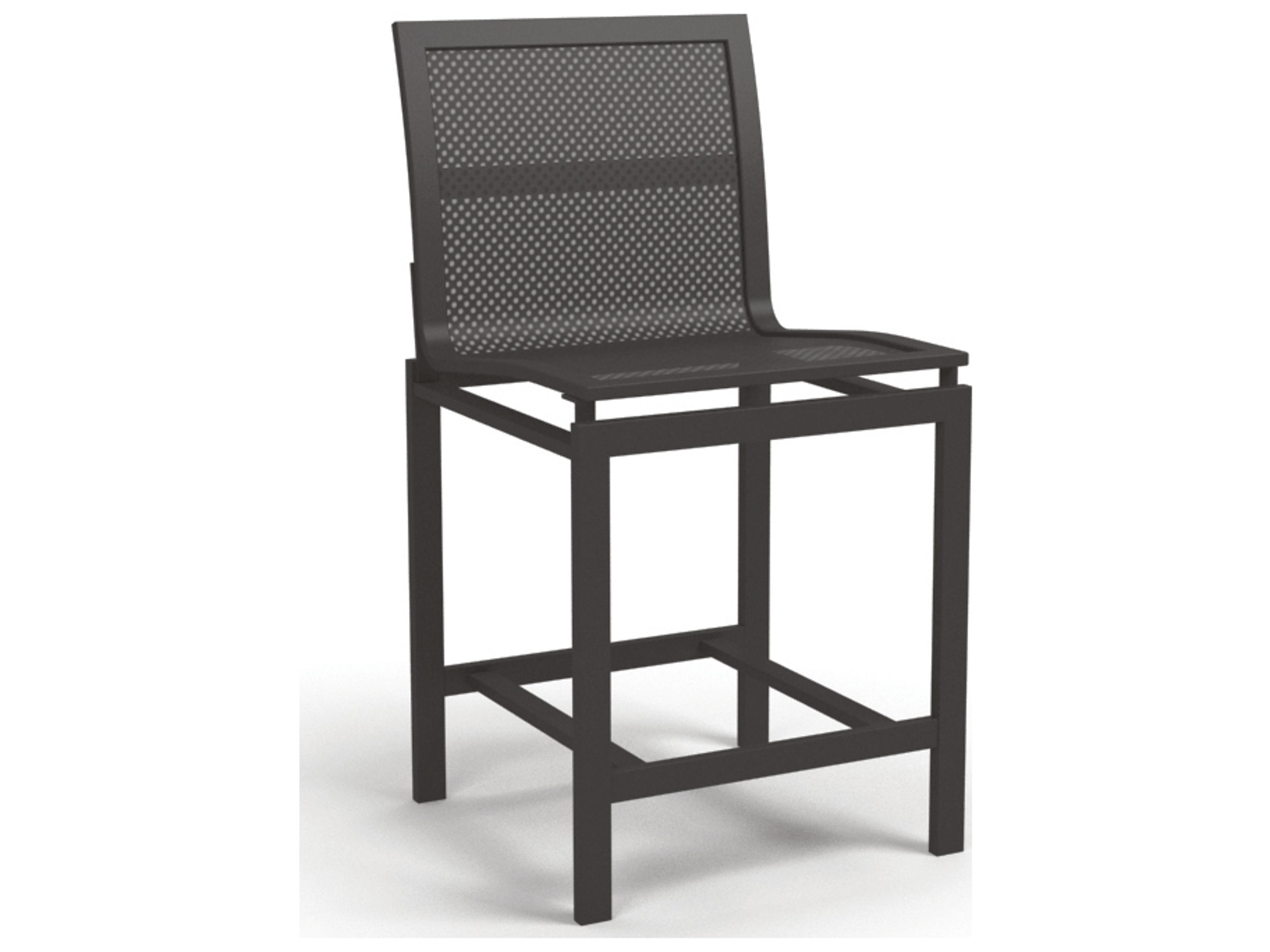 Homecrest Allure Mesh Aluminum Counter Side Stool