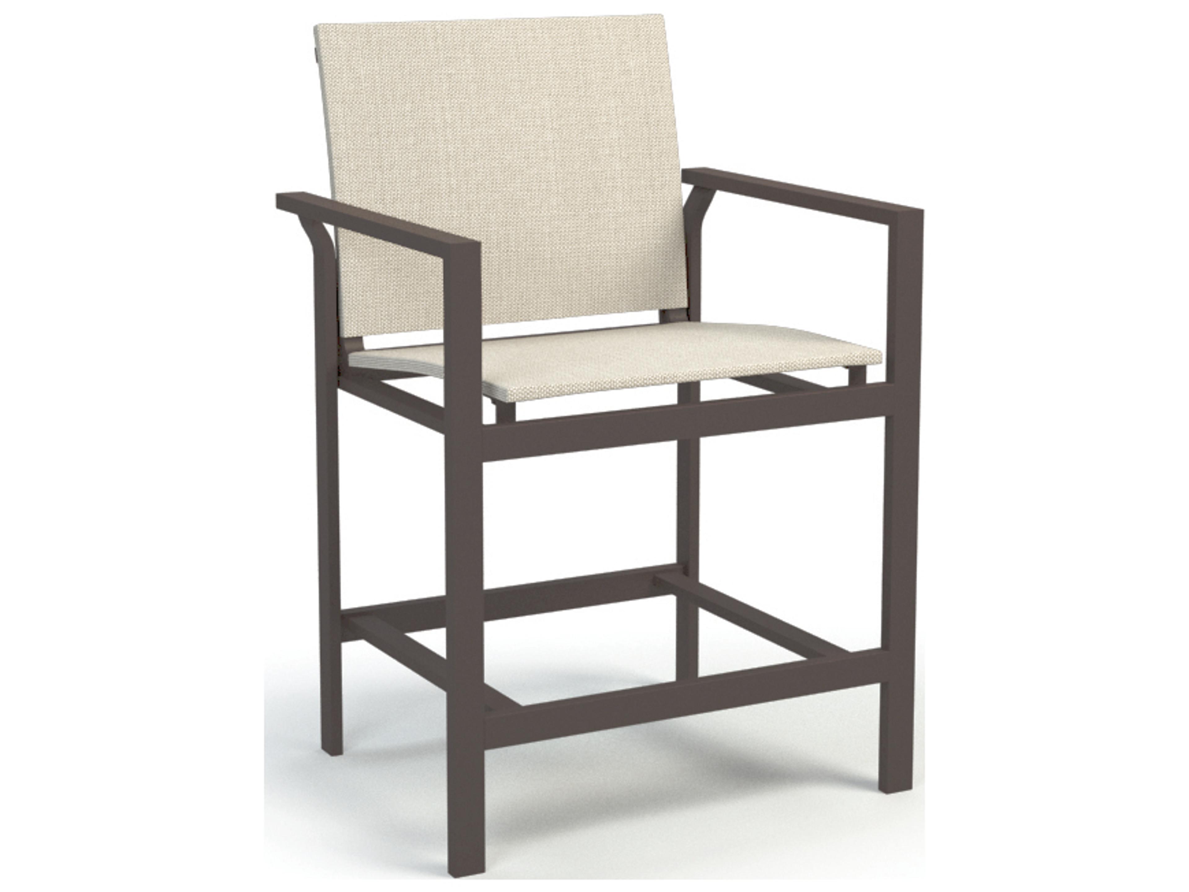 Homecrest Allure Sling Aluminum Counter Arm Stool