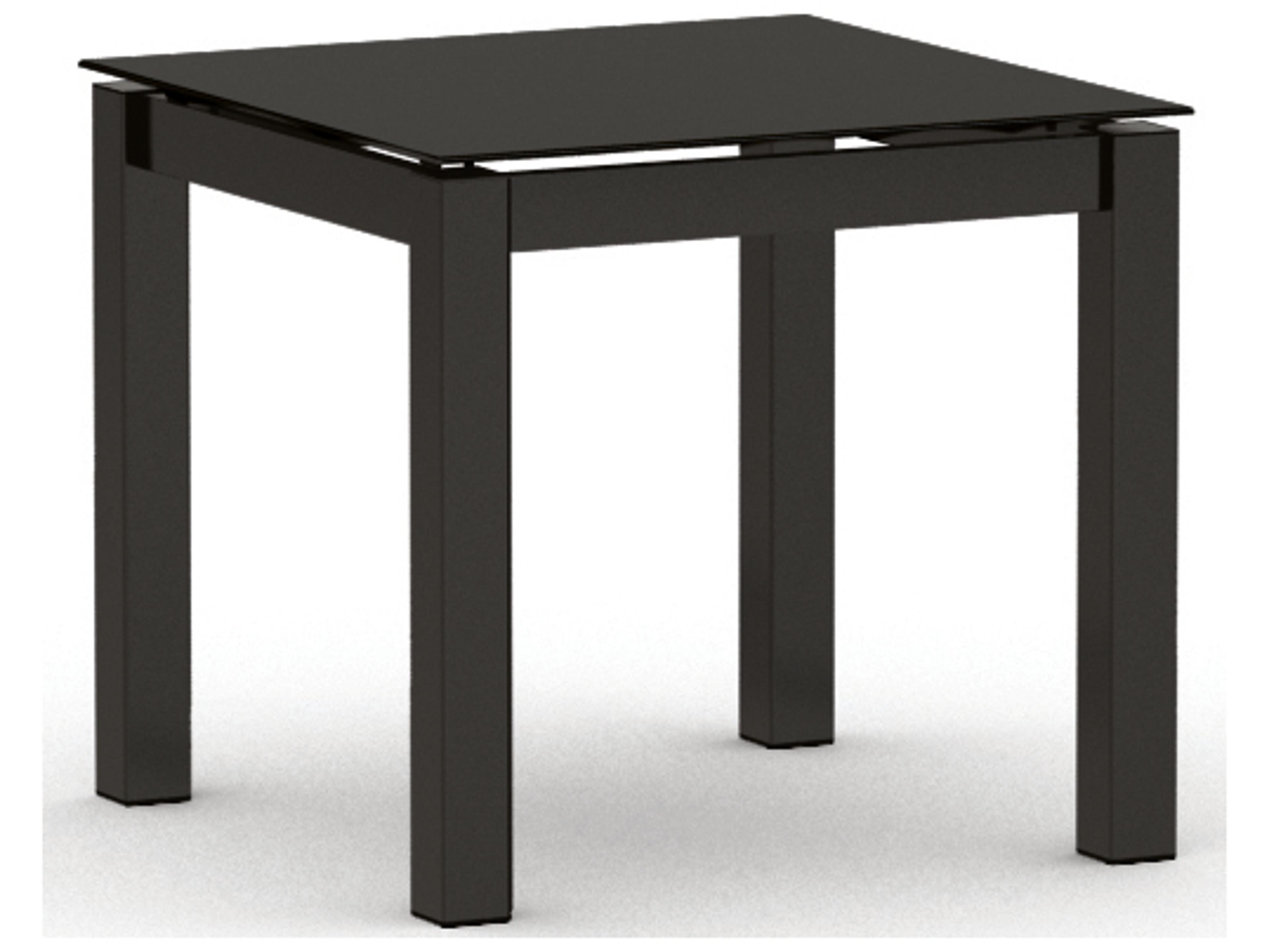 Homecrest Mode Aluminum Square Outdoor End Table